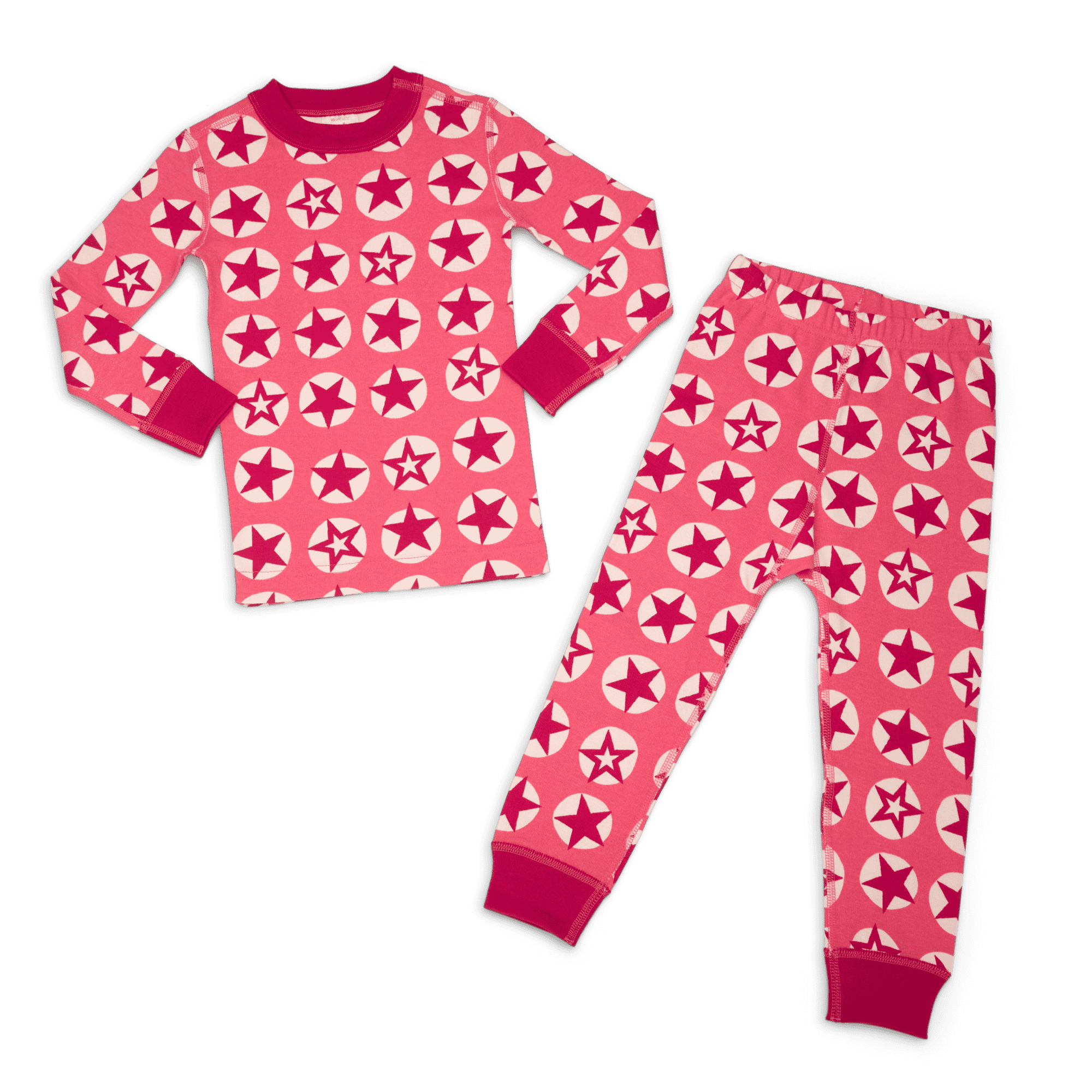 American Girl® x Hanna Andersson Berry Bright Stars Pajamas for Girls & 18-inch Dolls
