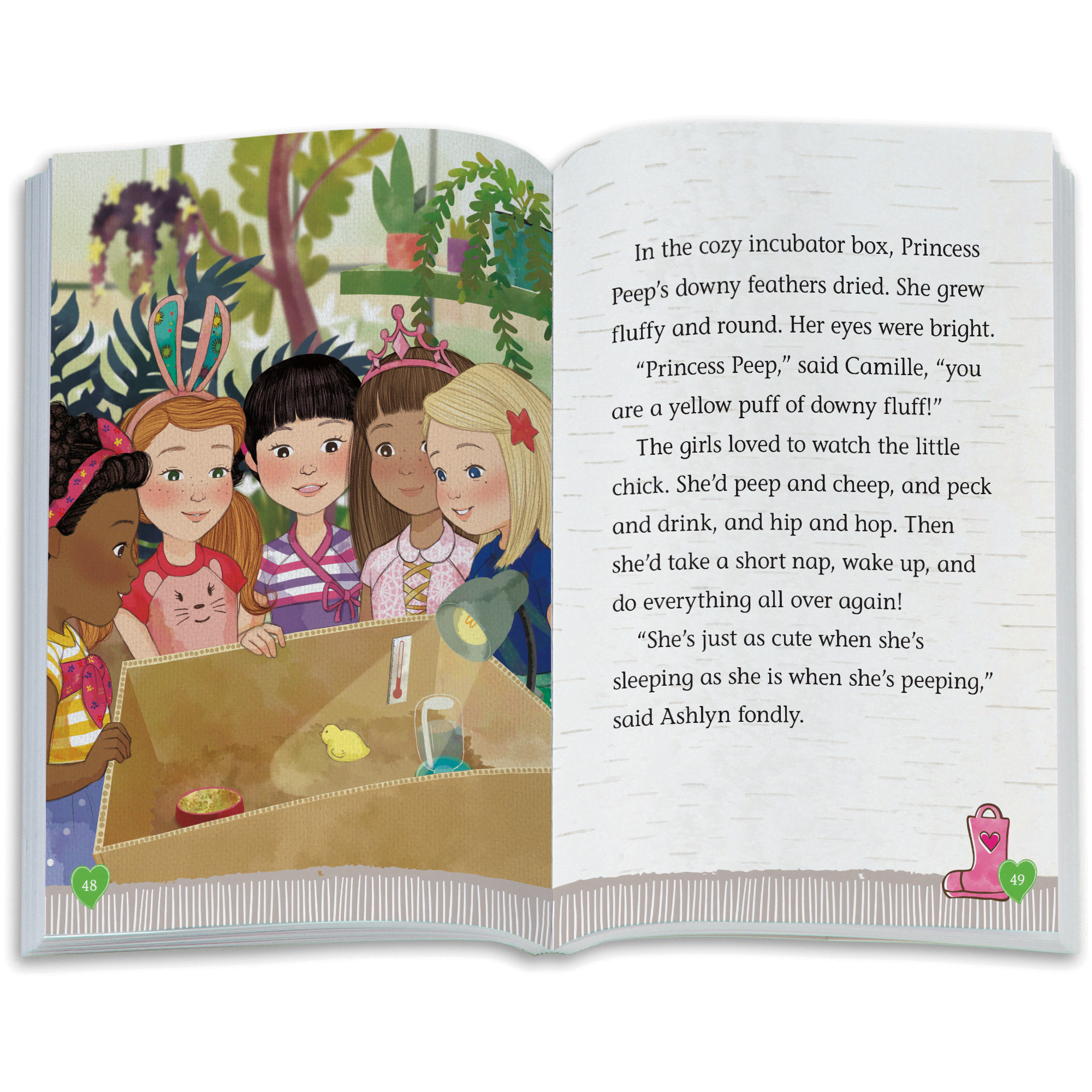 Emerson and Princess Peep Book (WellieWishers™)