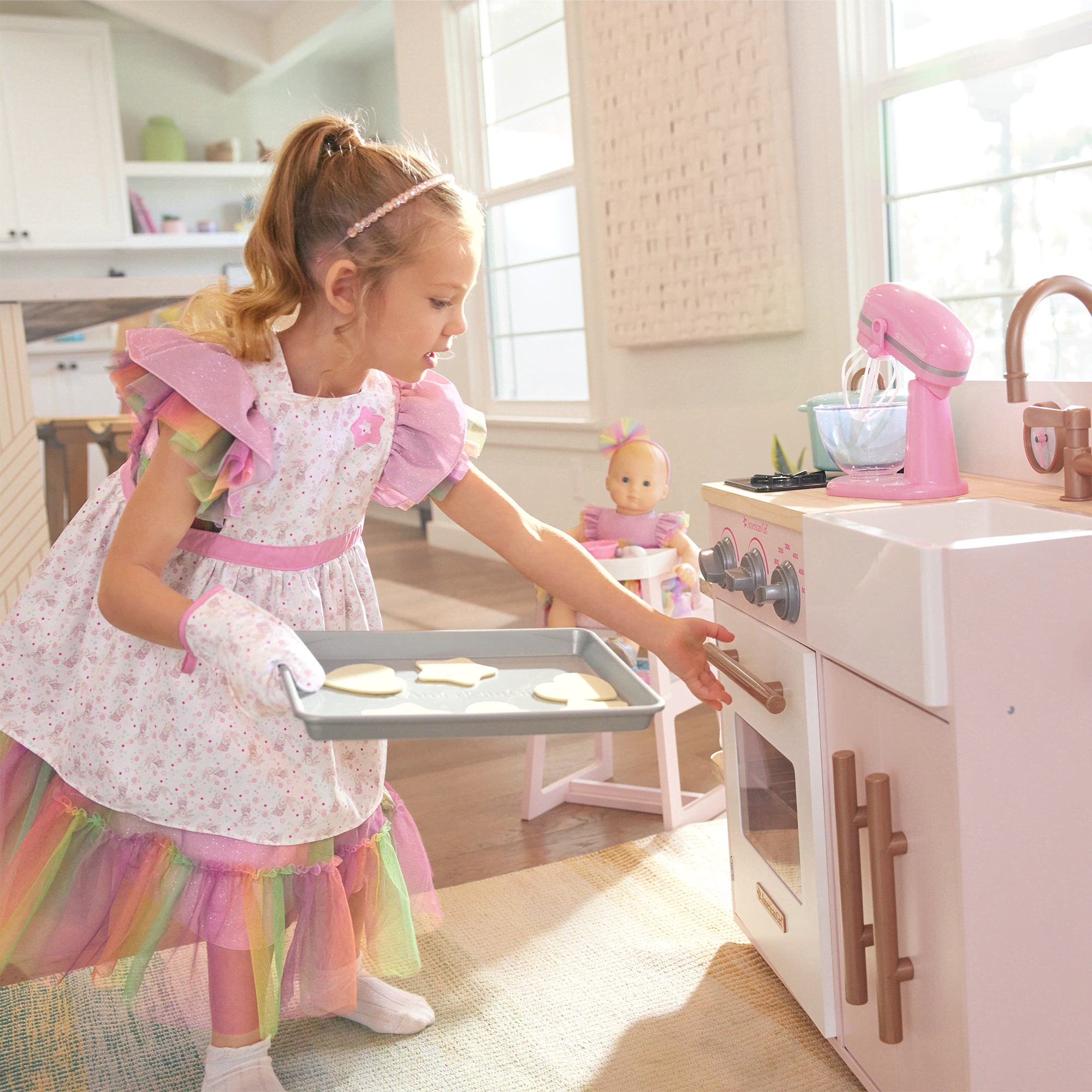 Baby doll play kitchen sales
