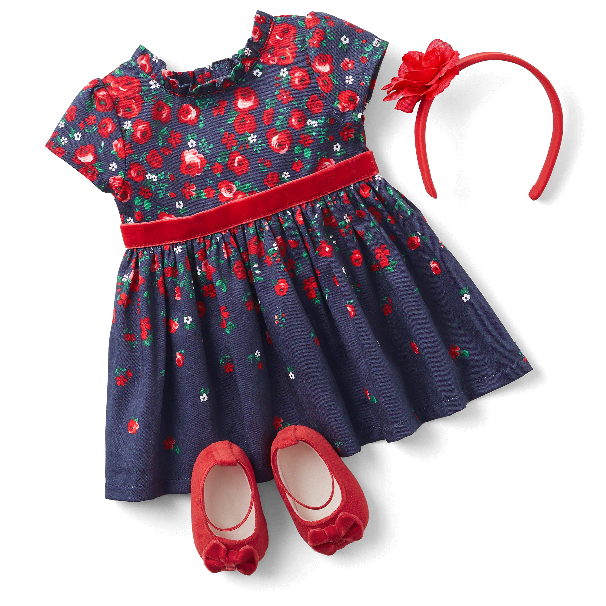 American Girl® x Janie and Jack Wrapped in Roses Party Dress for Bitty Baby® Dolls
