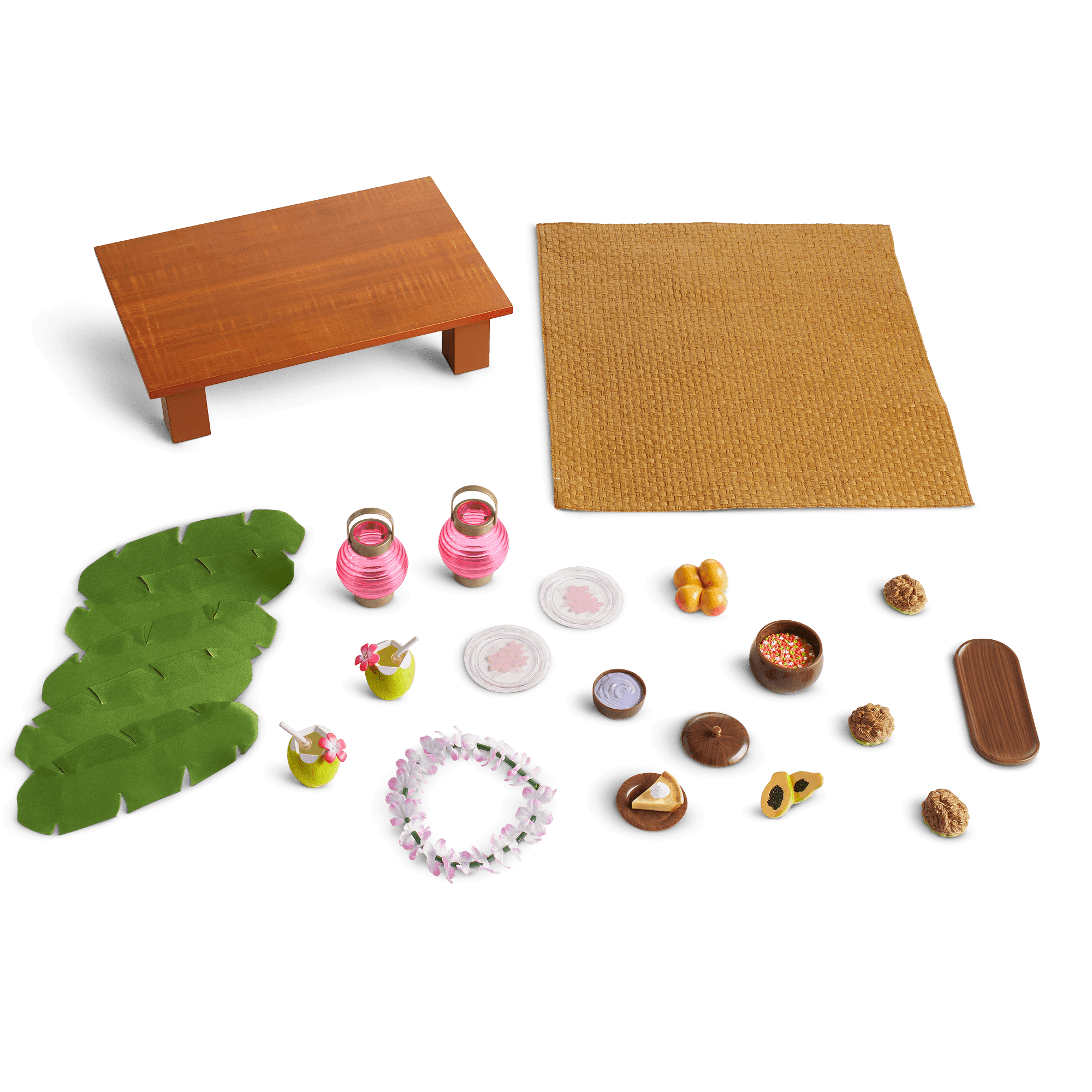 Nanea's Luau Set for 18-inch Dolls (Historical Characters)