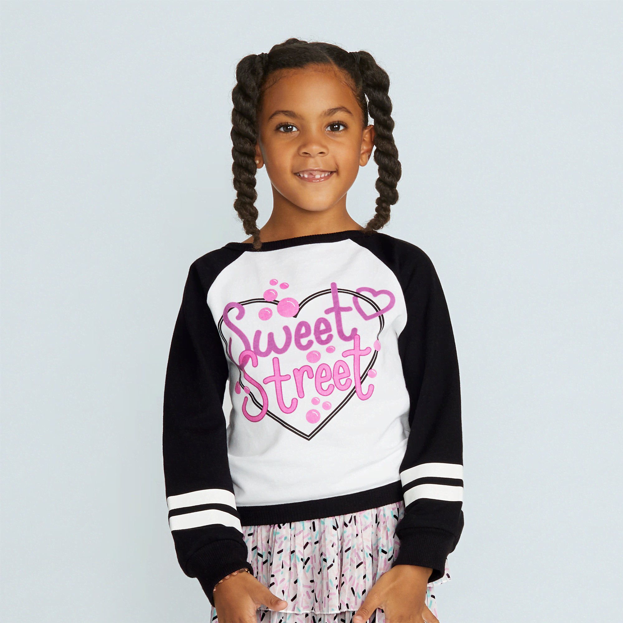Sweet Street Sweatshirt for Girls