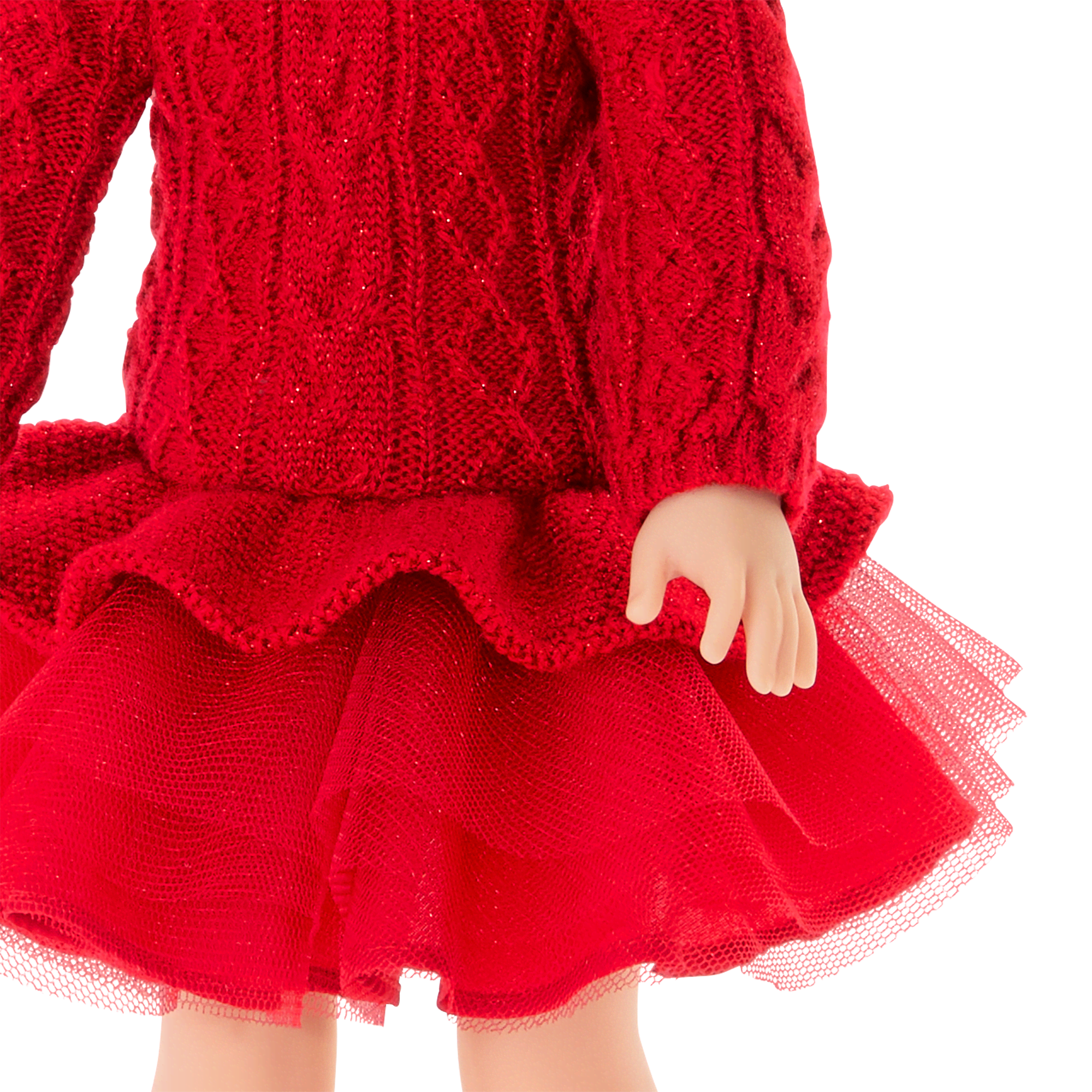 CRMSN SPARKLE DRESS-WW D