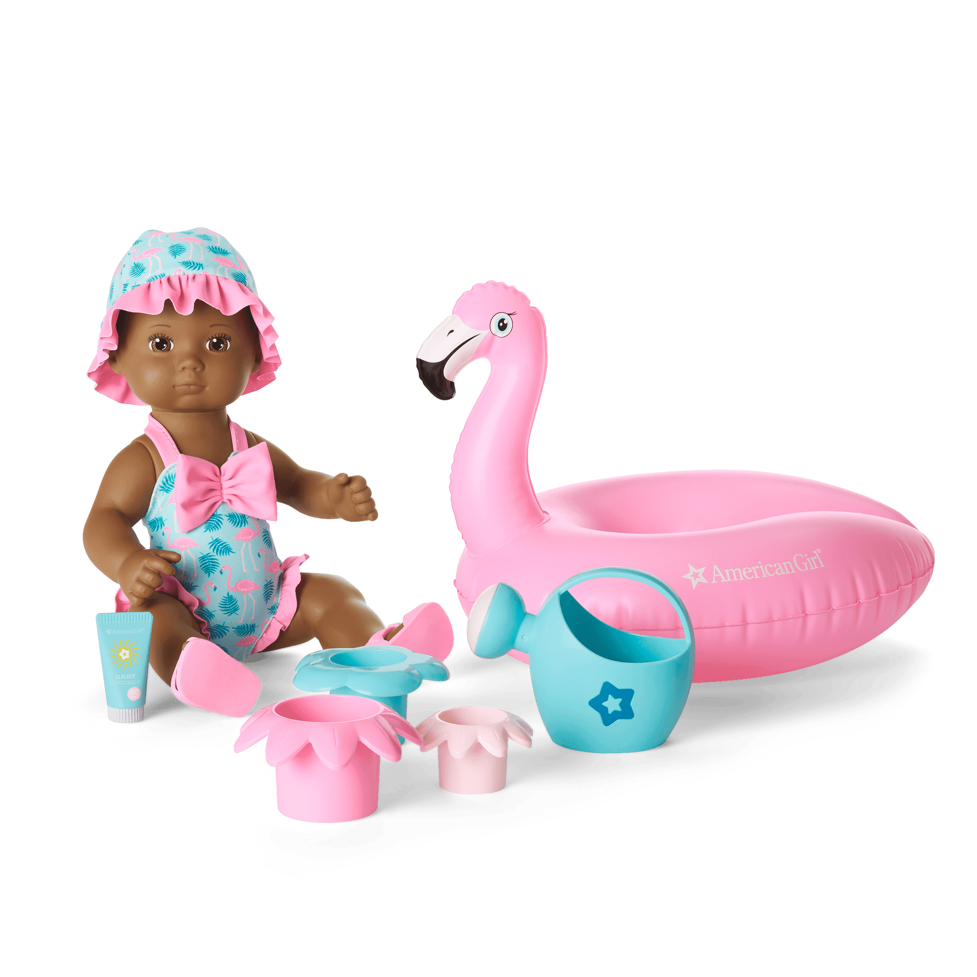 Flamingo Fun Play Set C Bitty Baby® American Girl®