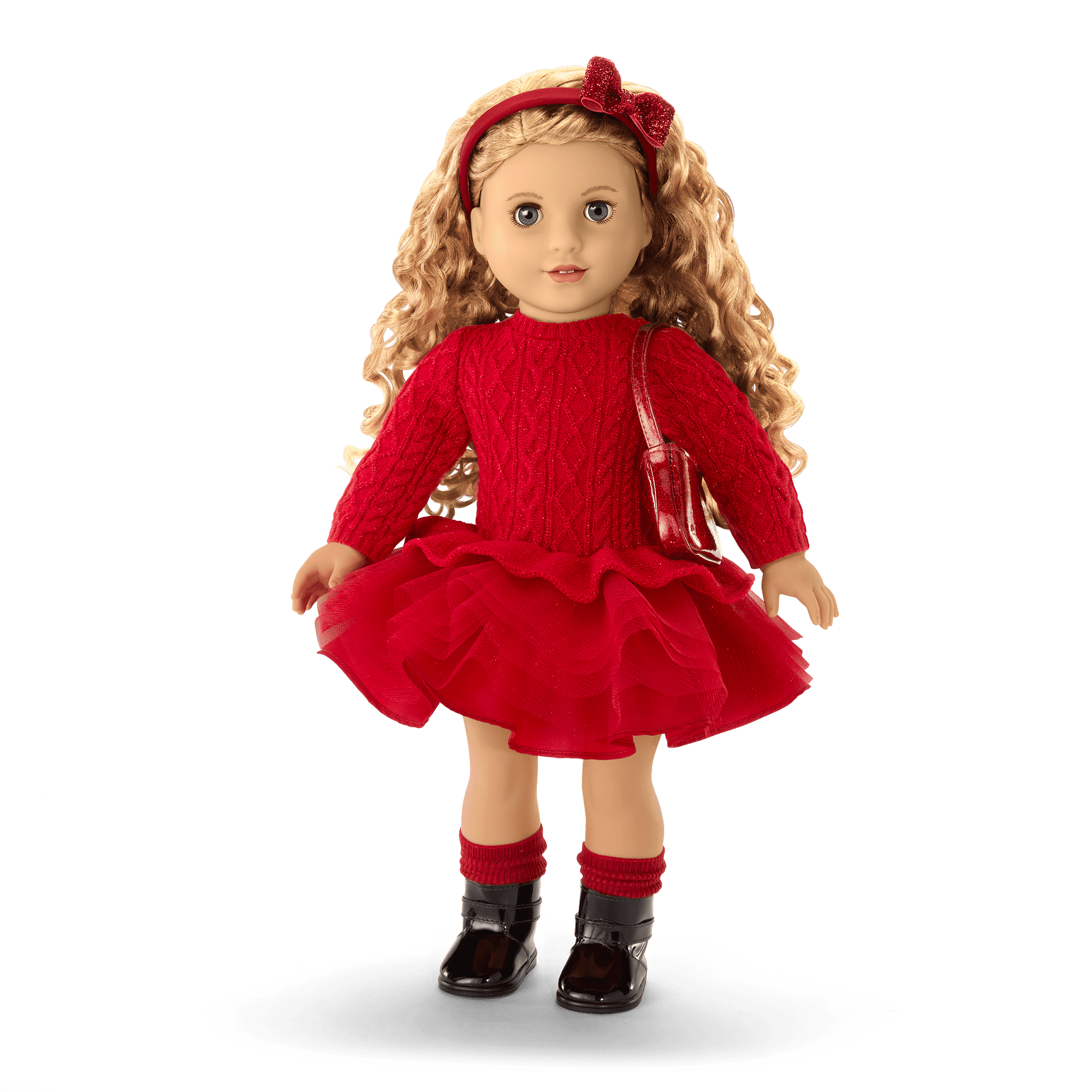 american girl doll red dress 1930s girls clothes