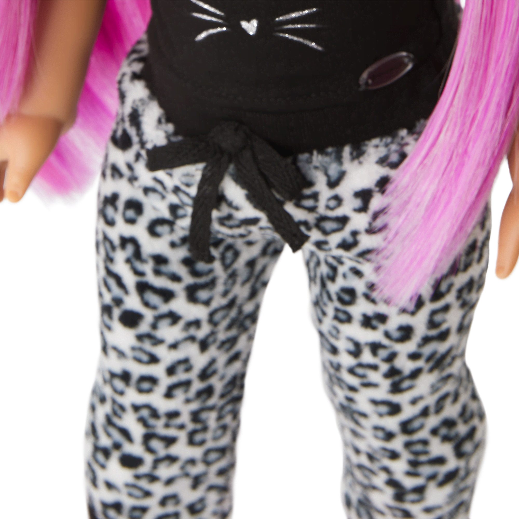Snow Leopard Joggers for 18-inch Dolls