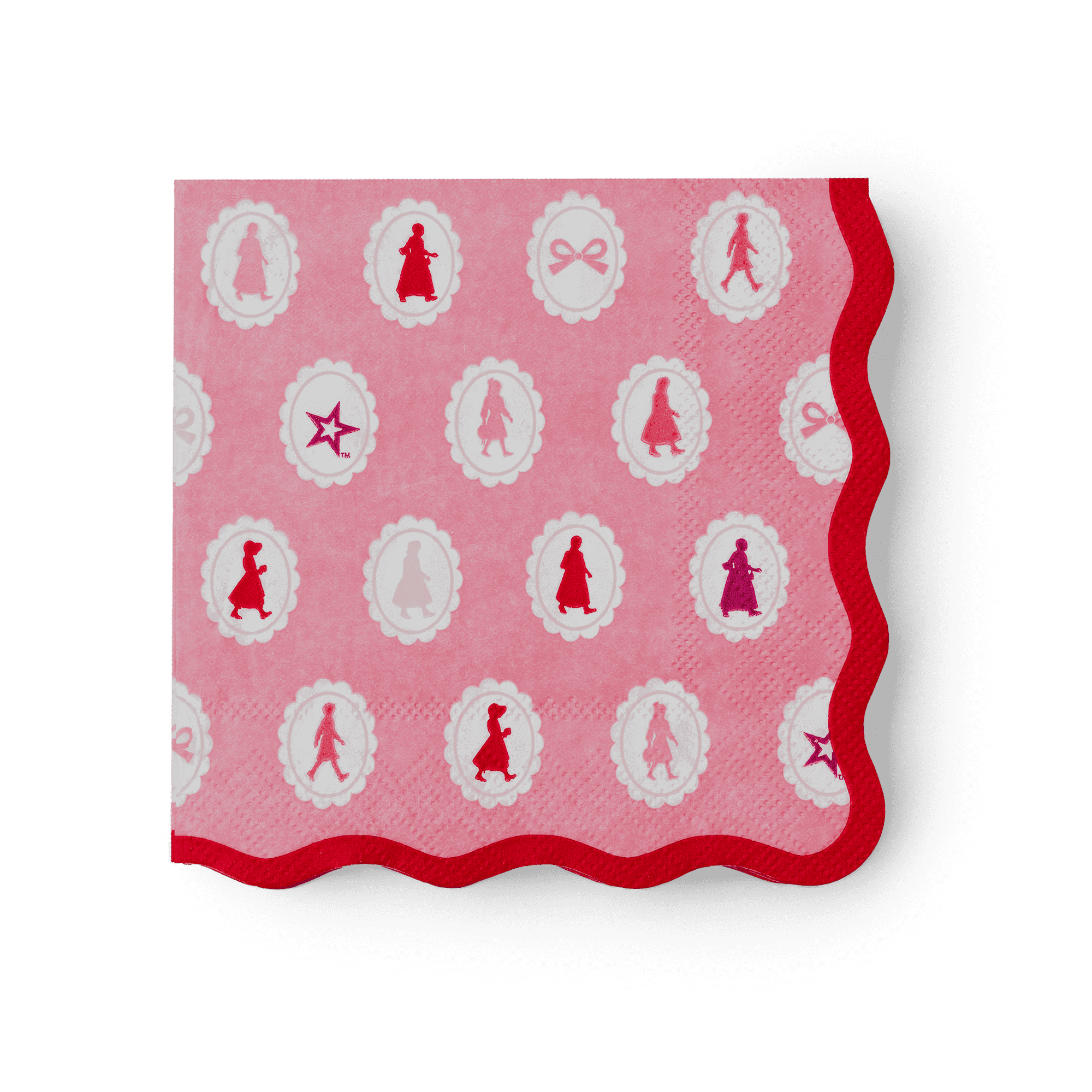 American Girl™ x Bonjour Fête Classic Characters Small Napkins (Set of 20)