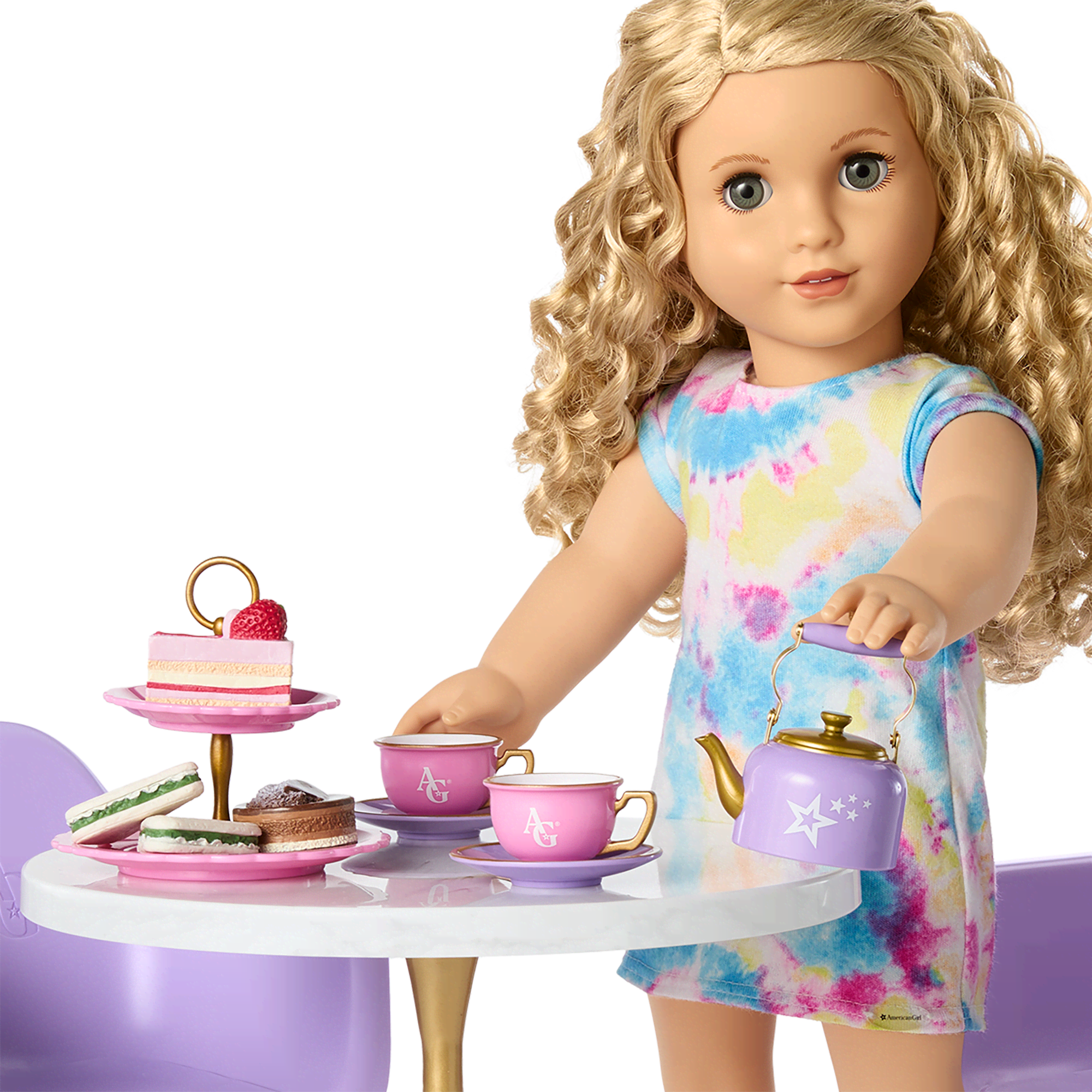Tea for Two Set for 18-inch Dolls