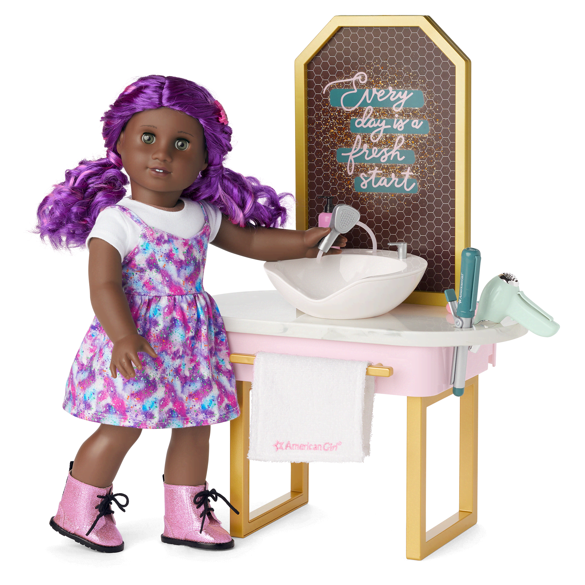 American Girl Dolled Up Salon Station American Girl