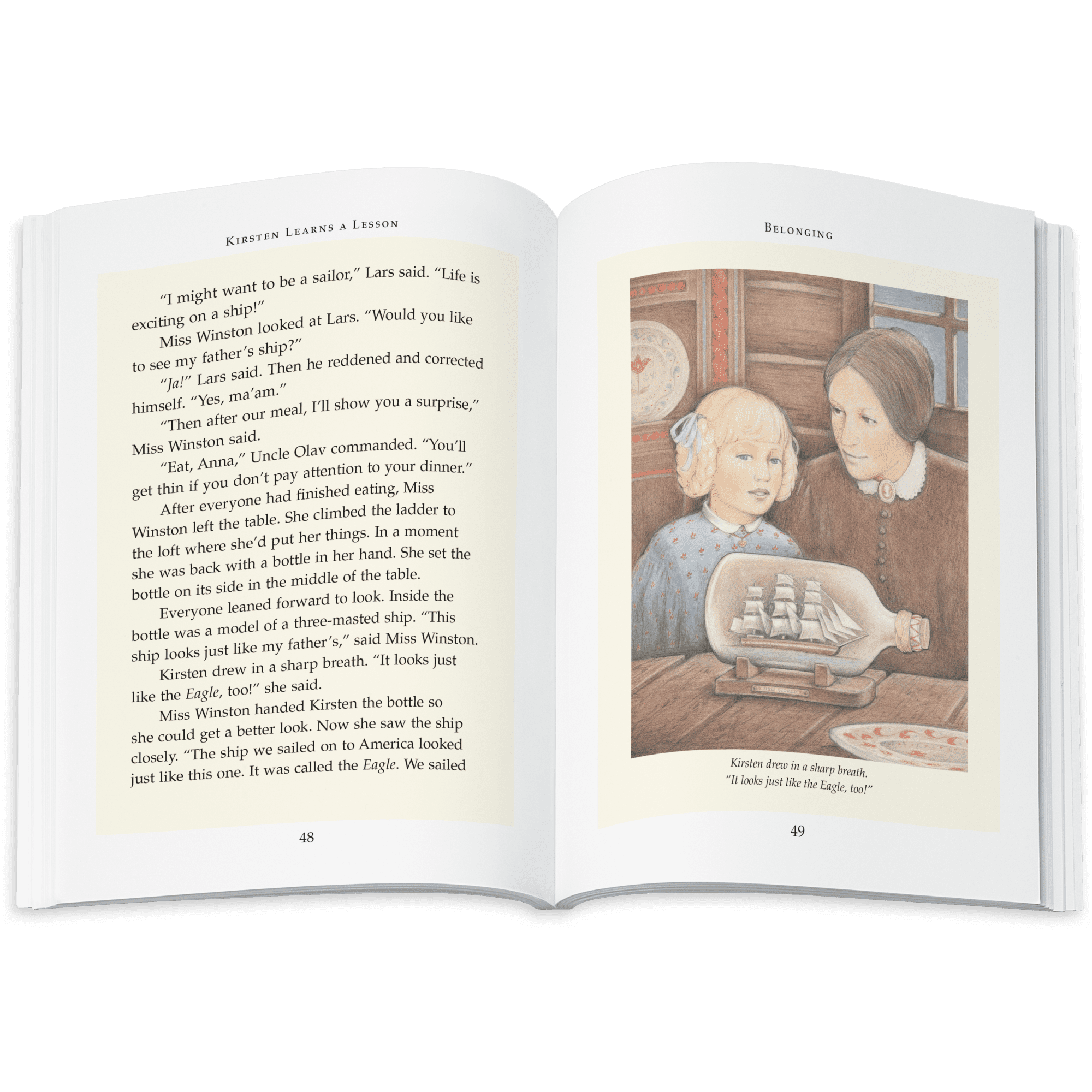 Kirsten’s™ School Outfit & Book (Historical Characters)