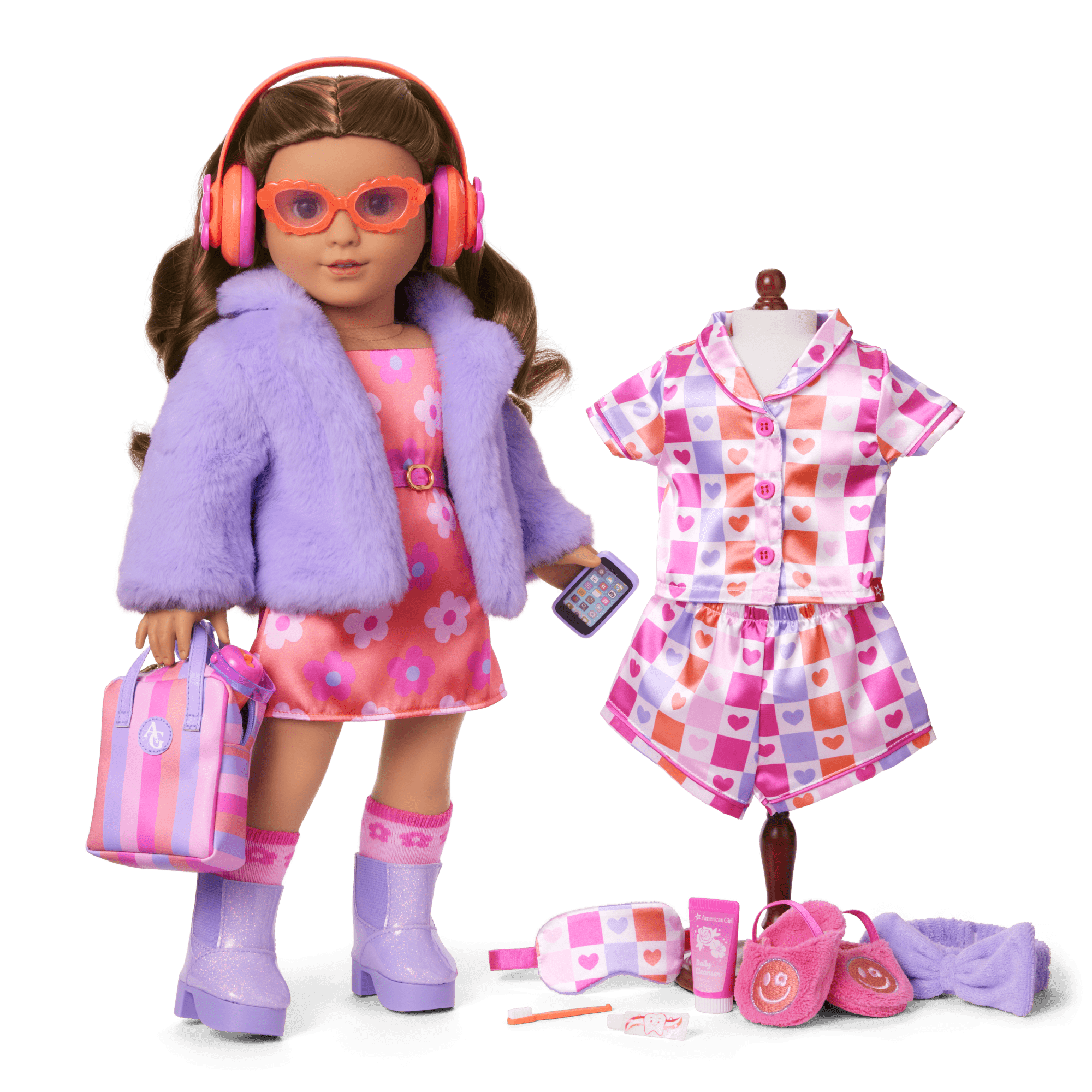 Truly Me™ #117 Doll & Day of Fun All-in-One Set
