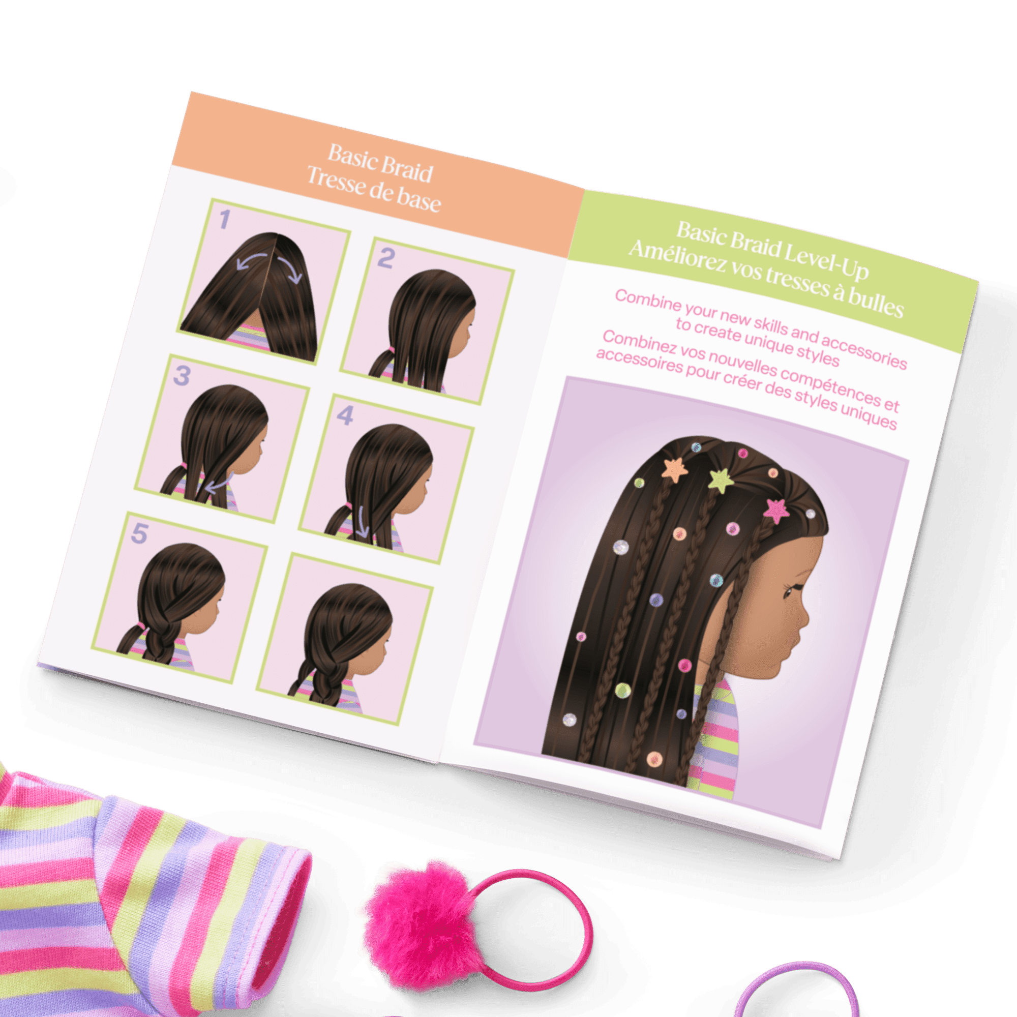 Long Hair Looks™ by Truly Me™ 18-inch Doll #134 & hair accessories