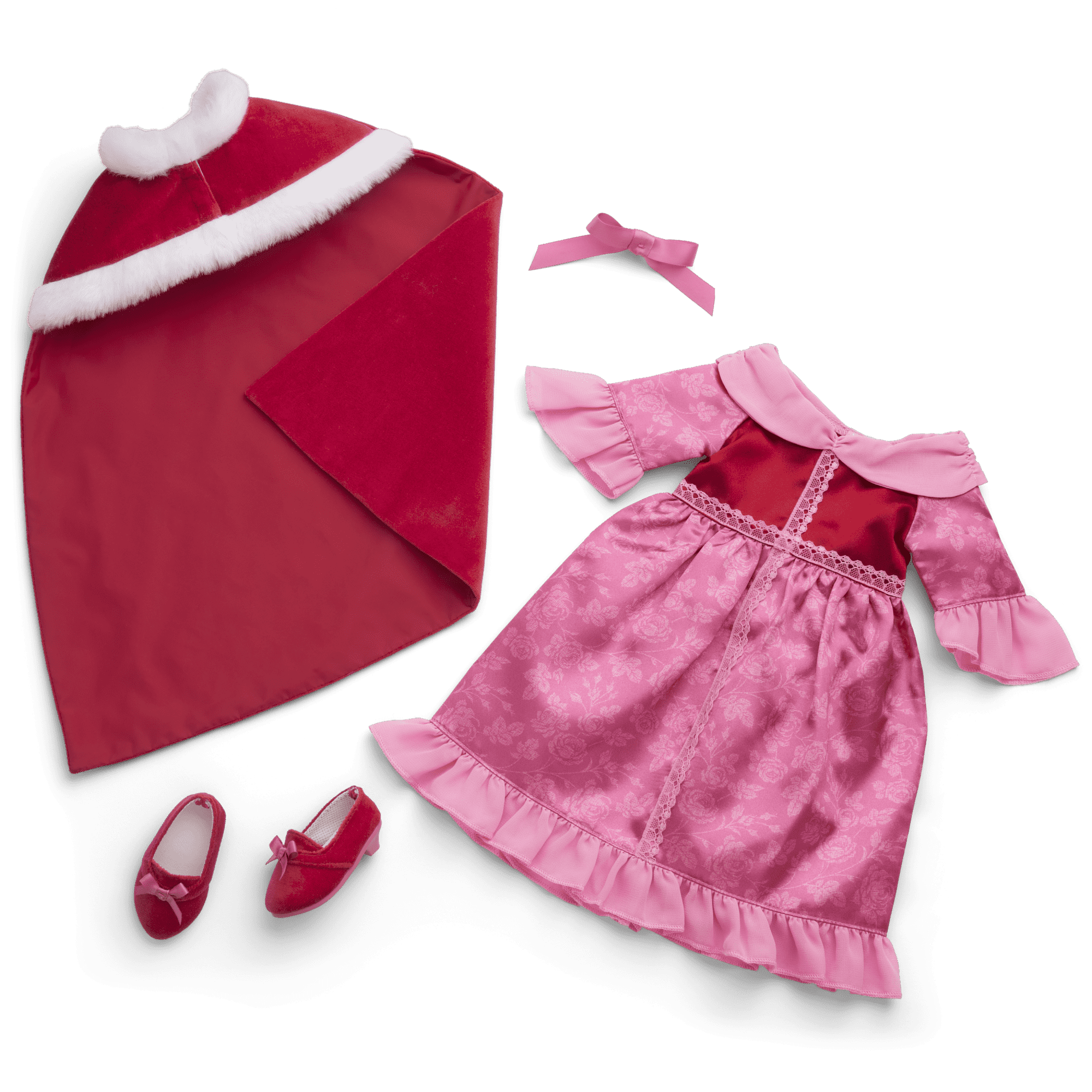 Disney Princess Belle Winter Dress & Cape Outfit for 18-inch Dolls by American Girl®