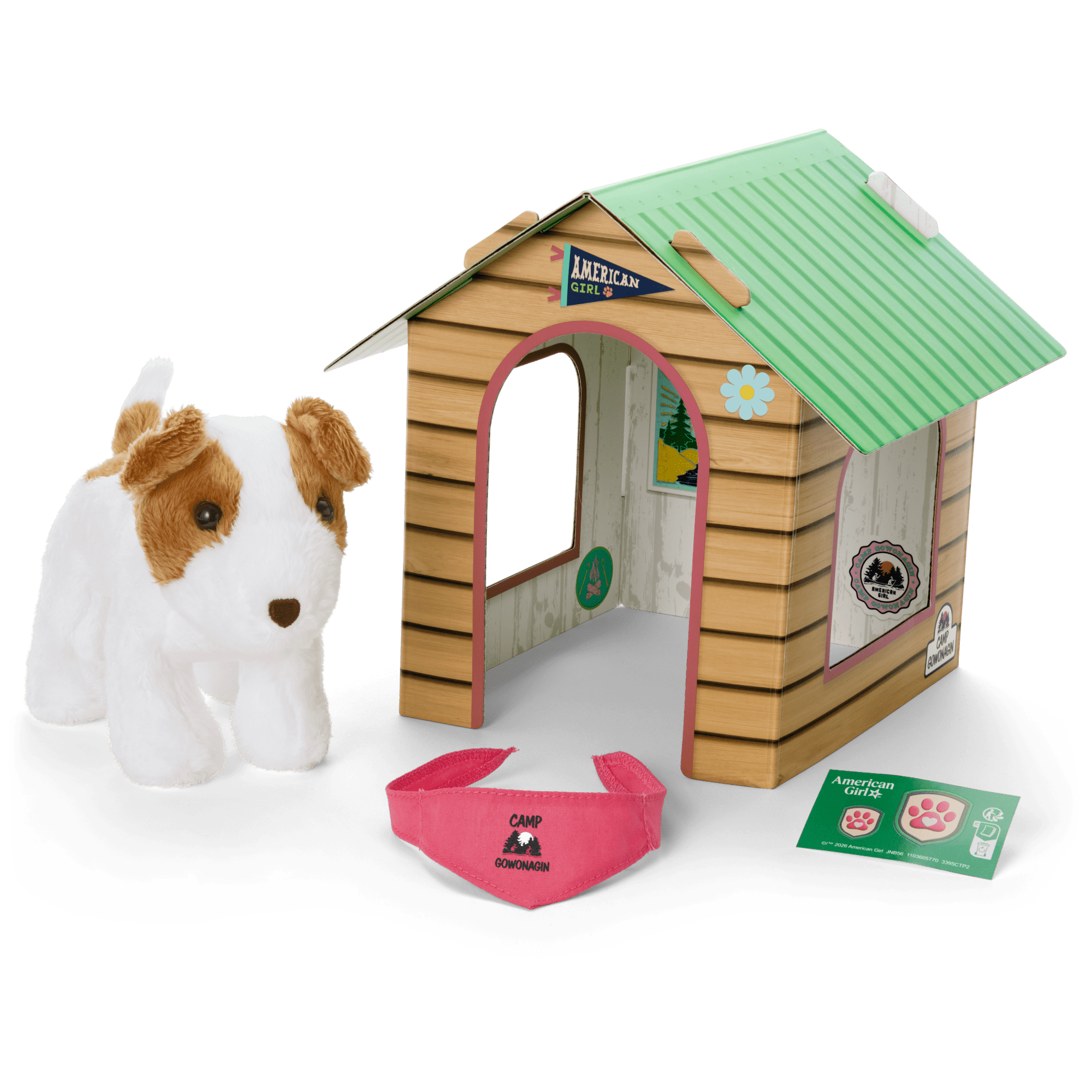 Daisy Davenport’s™ Camp Gowonagin Dog for 18-inch Dolls (Girl of the Year™ 2027)