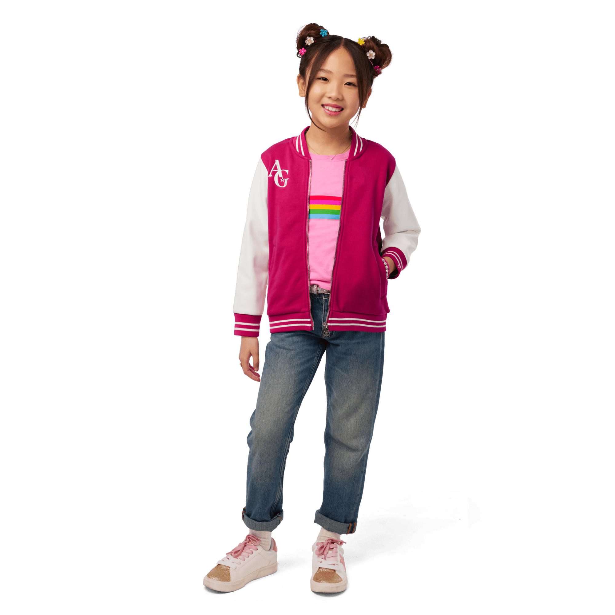 AG™ Star Squad Varsity Jacket for Girls & Adults