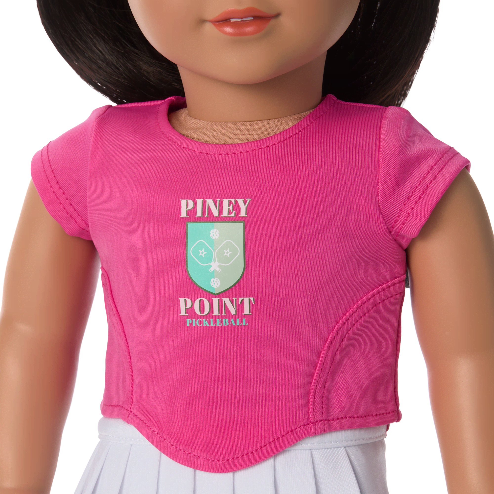 Raquel's™ Piney Point Pickleball Outfit for 18-inch Dolls (Girl of the Year™ 2026)