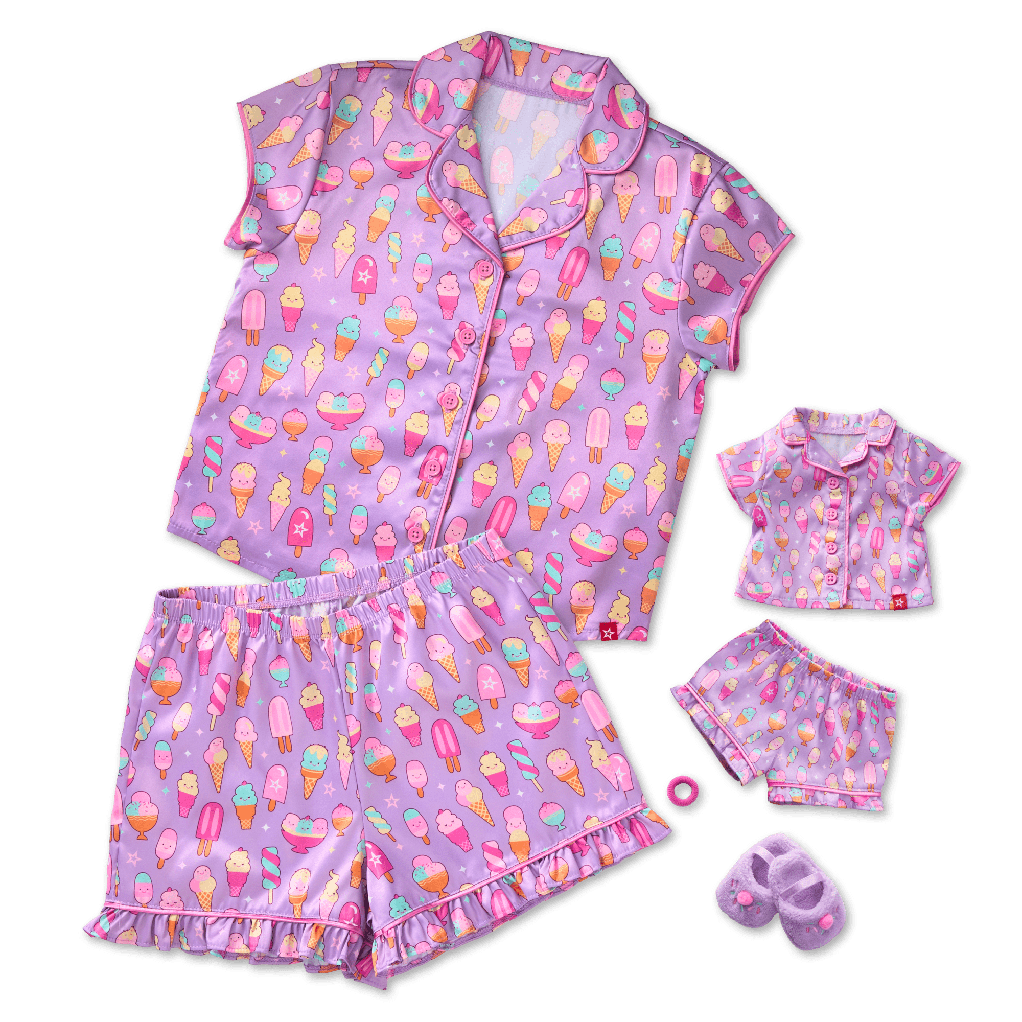 Sweet Dreams PJs for Girls & 18-inch Dolls