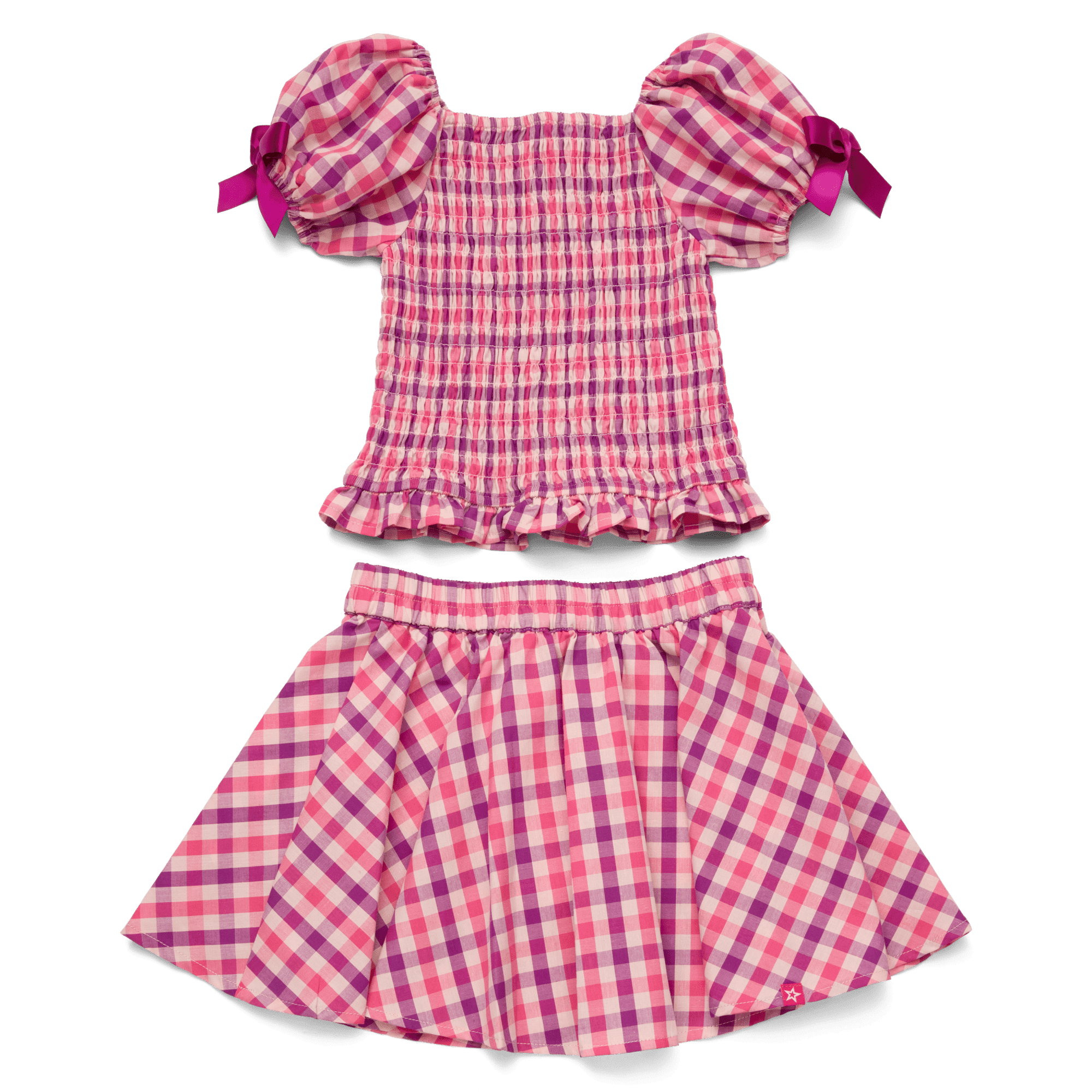 Raquel's Gingham Ruffle Outfit for Girls (Girl of the Year 2026)