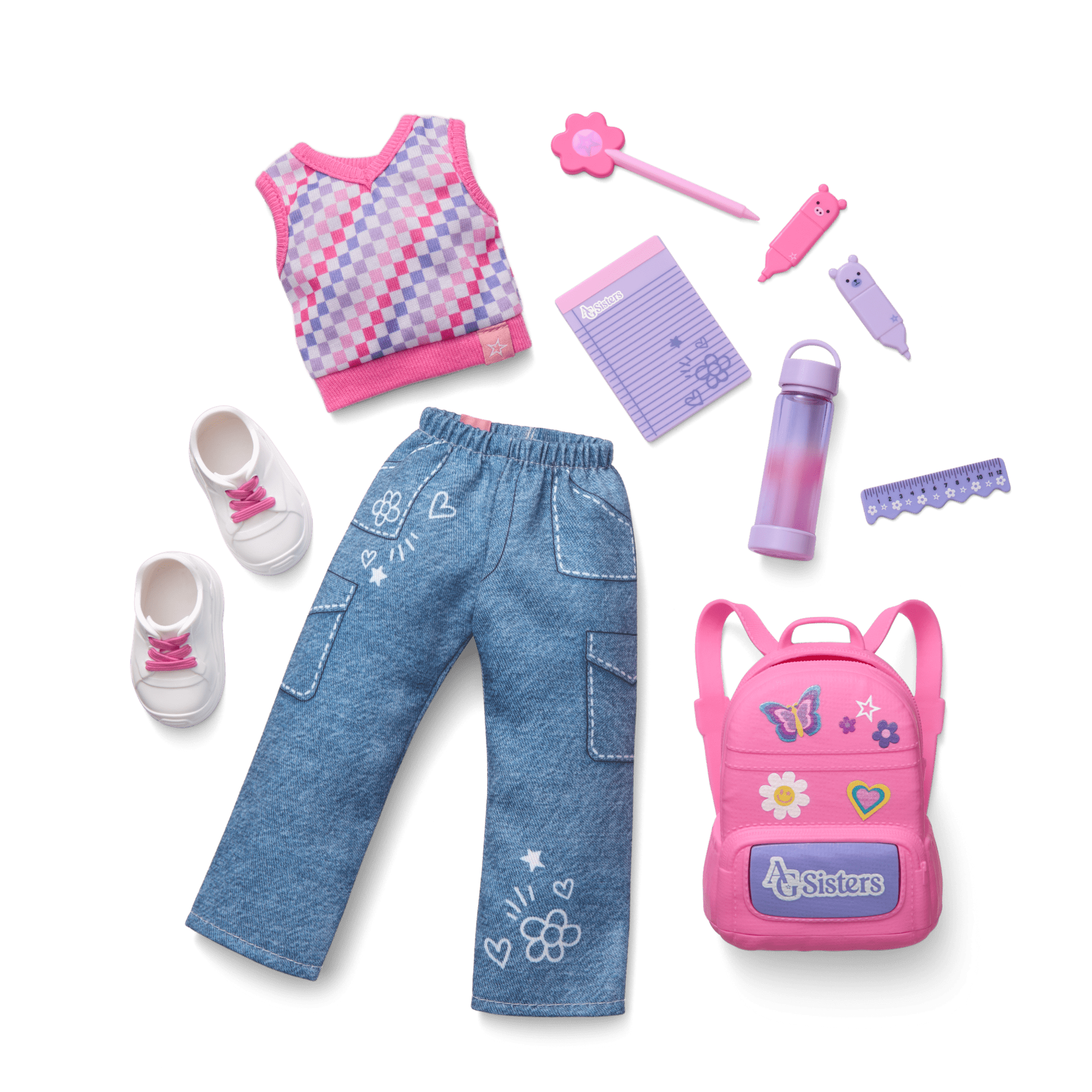 AG Sisters™ School Style Fashion Set