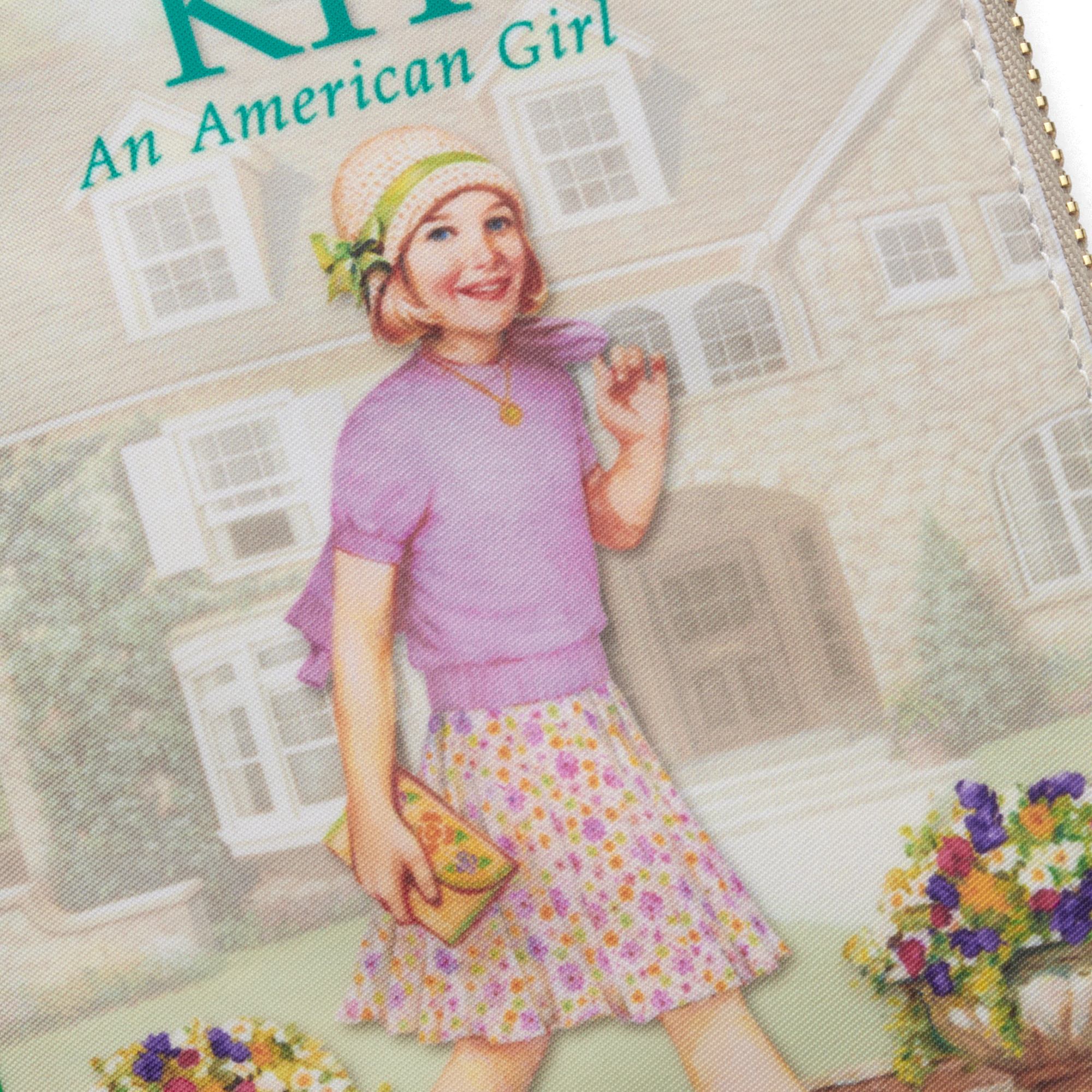 American Girl® x Stoney Clover Lane™ Flat Pouch (Kit™ Book Print)