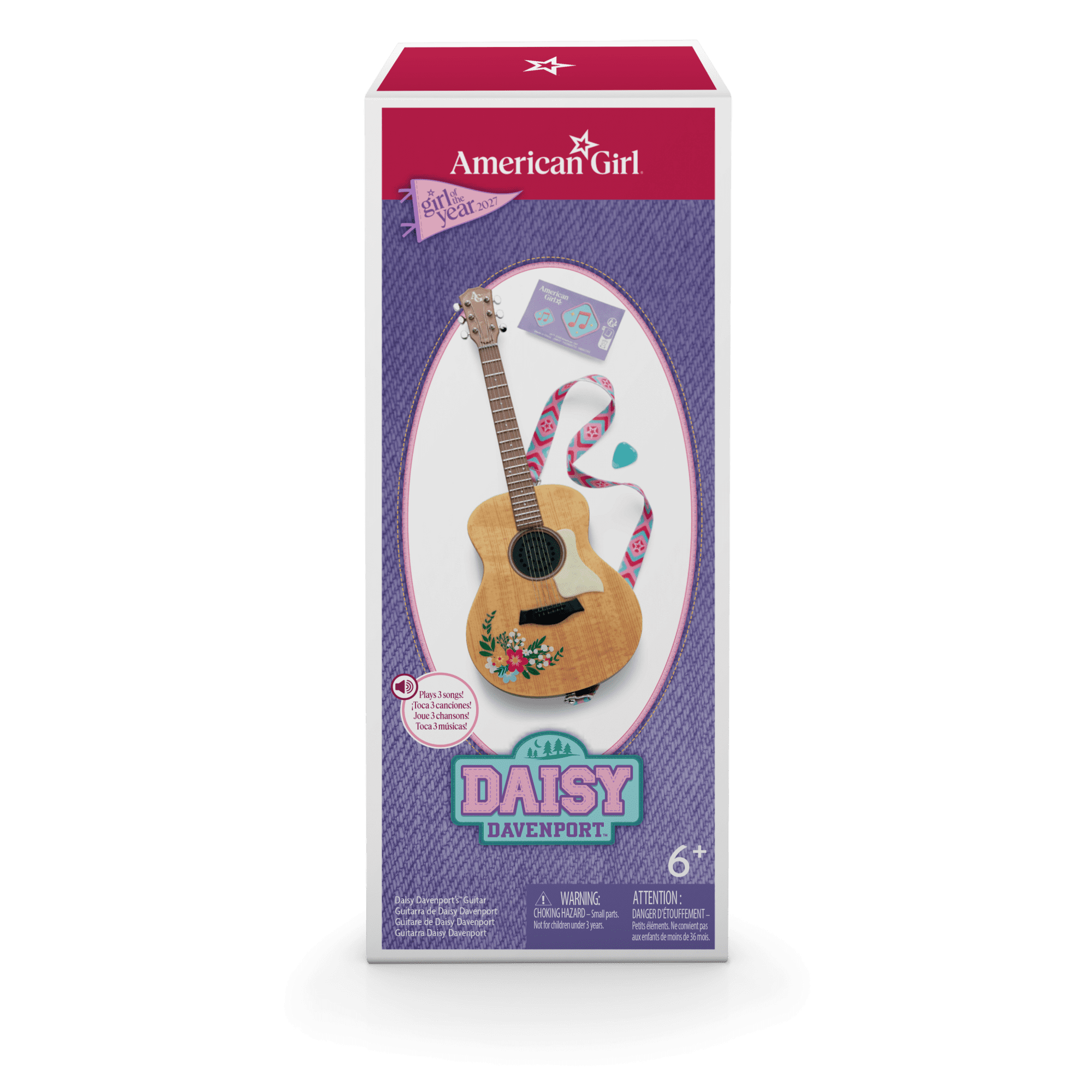 Daisy Davenport’s™ Guitar for 18-inch Dolls (Girl of the Year™ 2027)