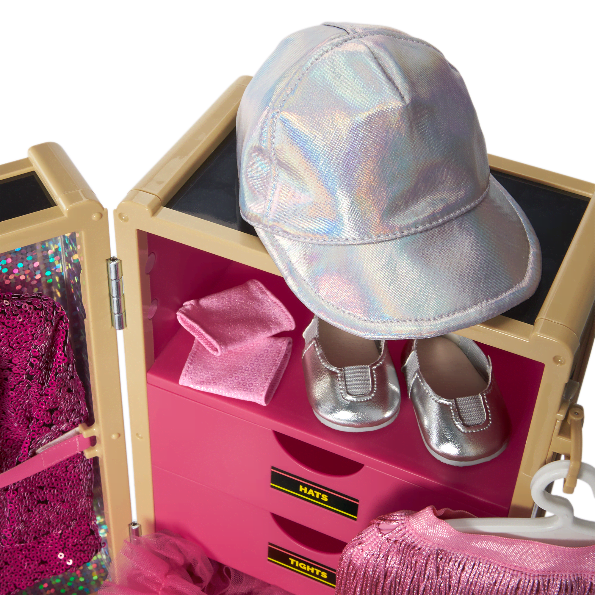 Backstage Theater Trunk for 18-inch Dolls