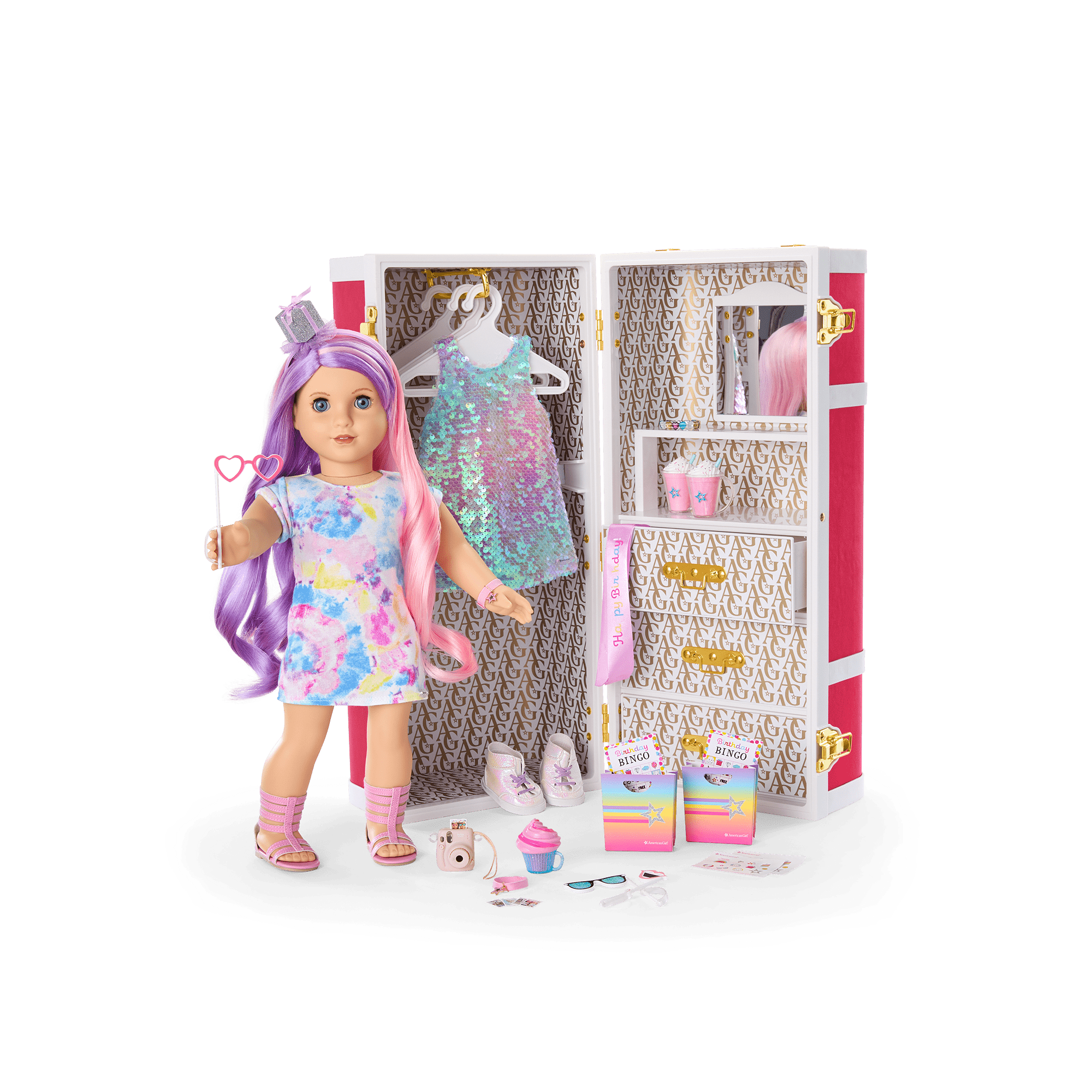 American Girl® Doll Storage Trunk