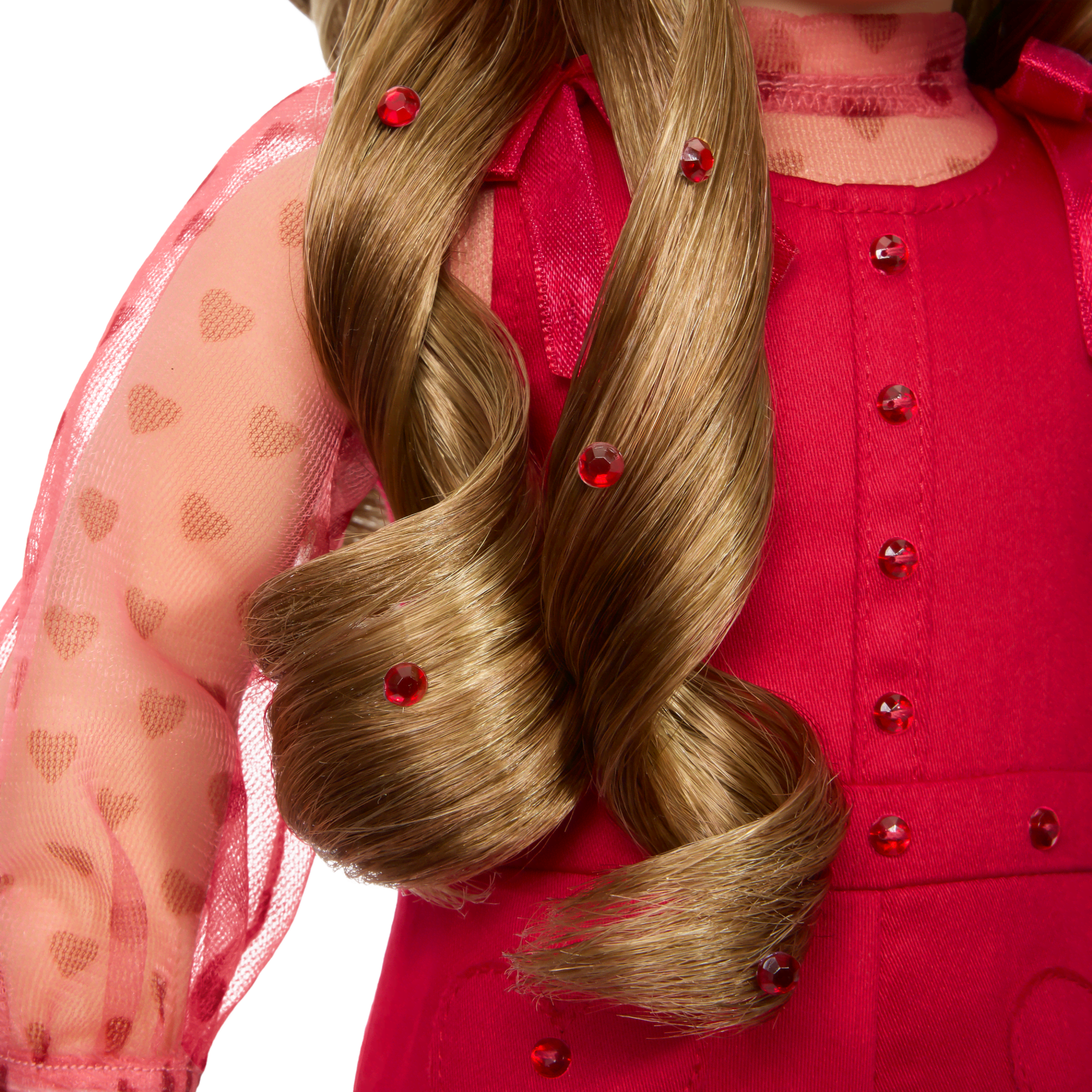 January Garnet Glam Outfit for 18-inch Dolls