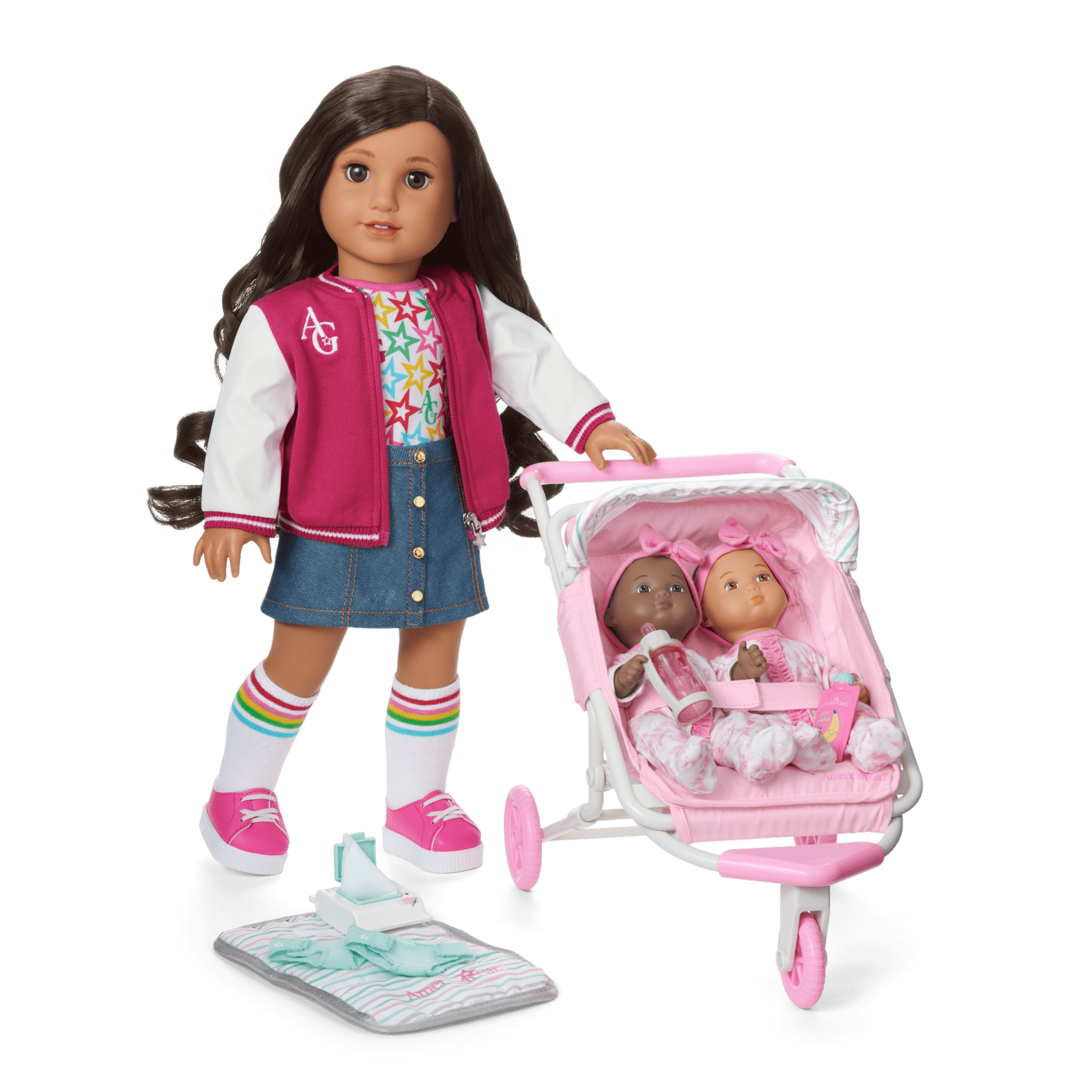 Little Bitty Baby™ Double Stroller Set for 7.75-inch Dolls