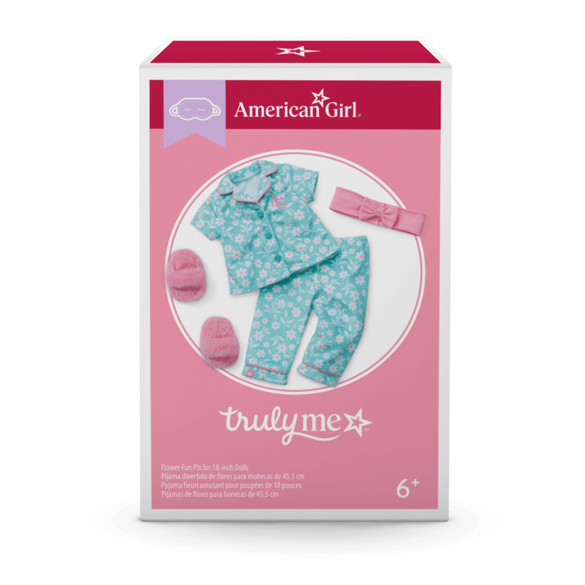 Flower Fun PJs for Girls & 18-inch Dolls