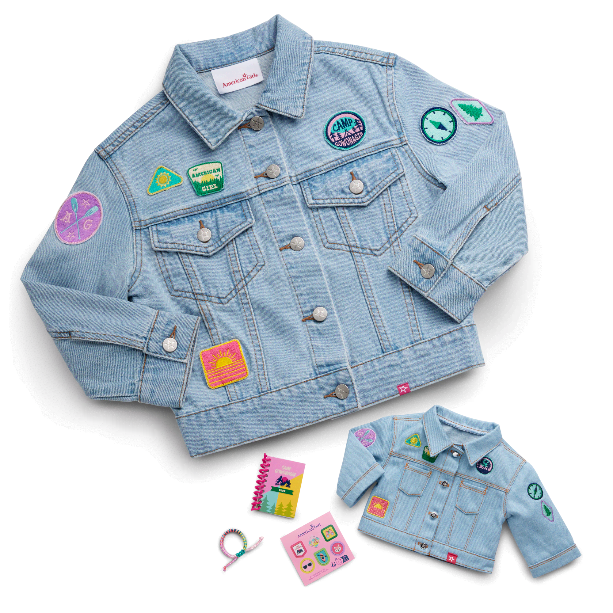 Daisy Davenport’s™ Jean Jacket Bundle for Girls & 18-inch Dolls (Girl of the Year™ 2027)