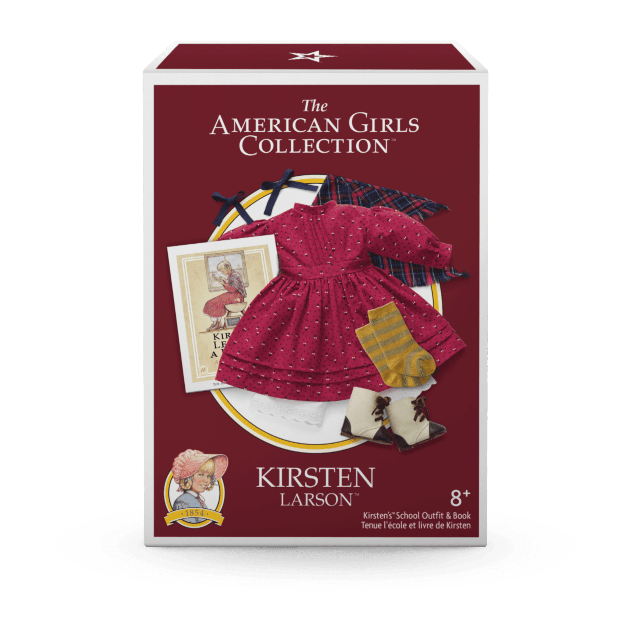 Kirsten’s™ School Outfit & Book (Historical Characters)