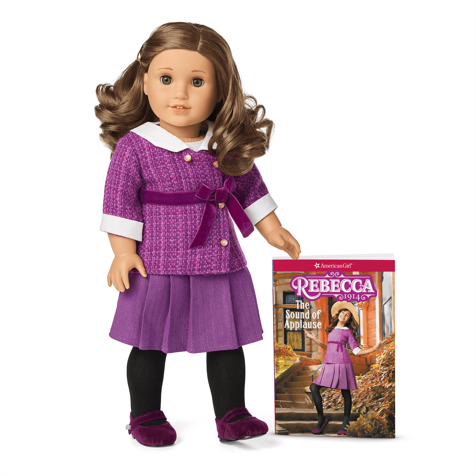 Rebecca™ 18-inch Doll & Book (Historical Characters)