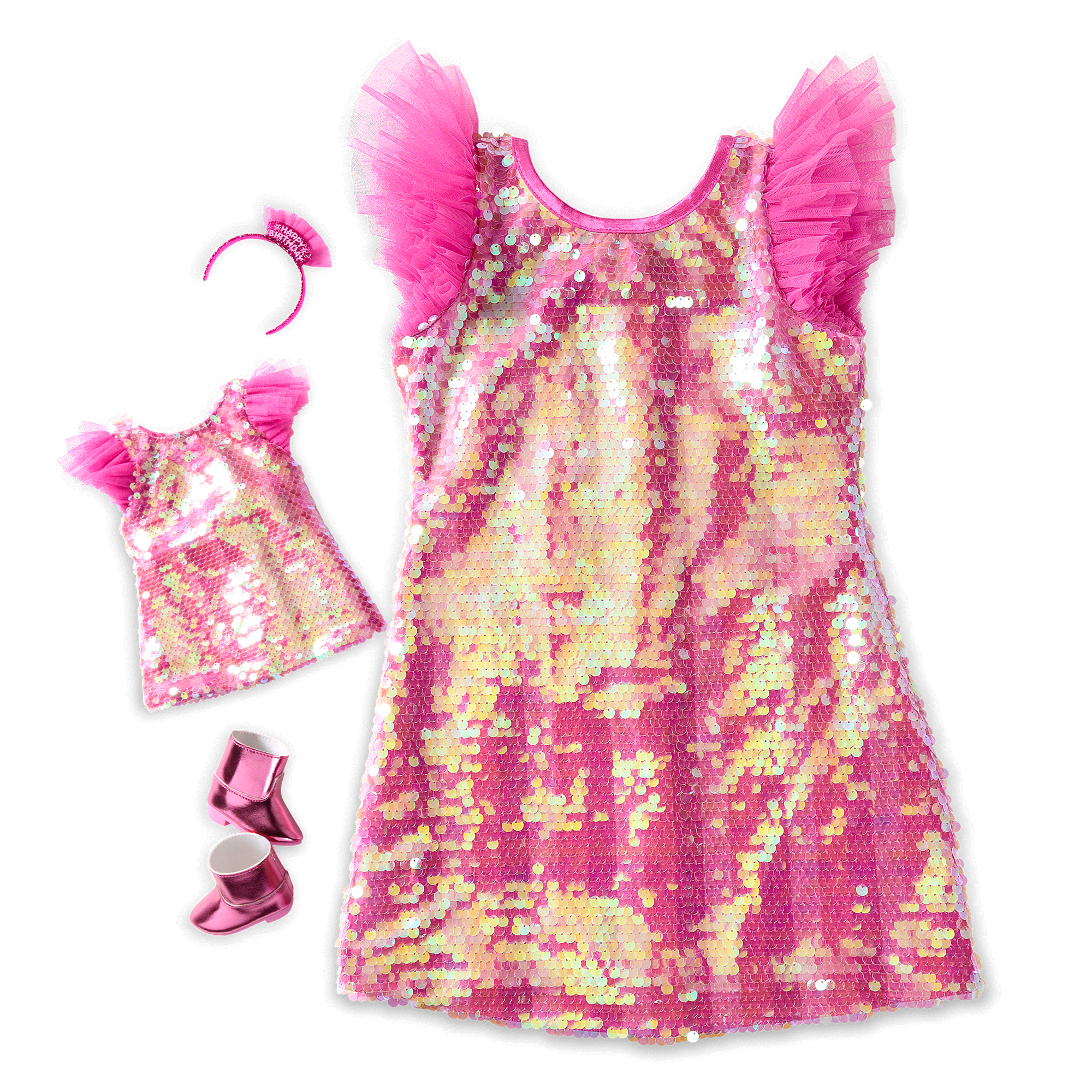 Happy Birthday to You Dresses for Girls & 18-inch Dolls