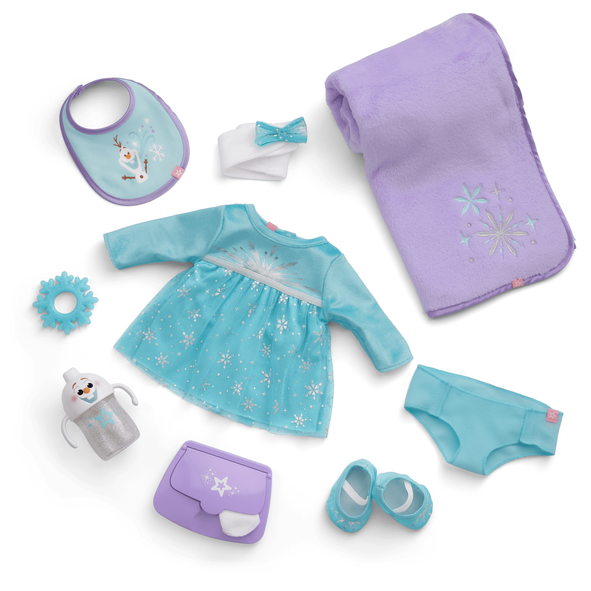 Disney Frozen Elsa Cuddle & Care Set with Bitty Baby® Doll by American Girl®