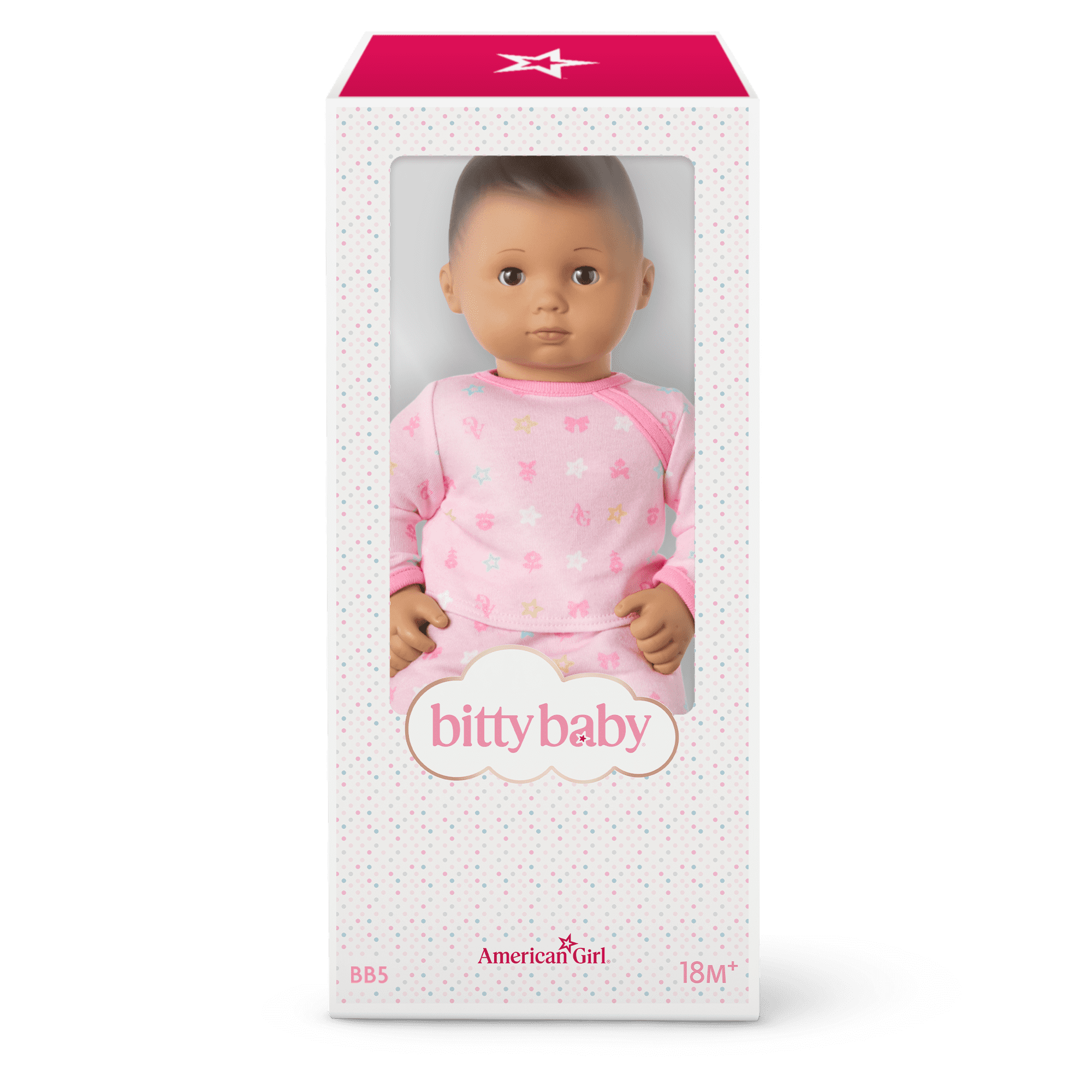 Bitty Baby® Doll #5 in Pastel Pink + Bunny Friend & Board Book