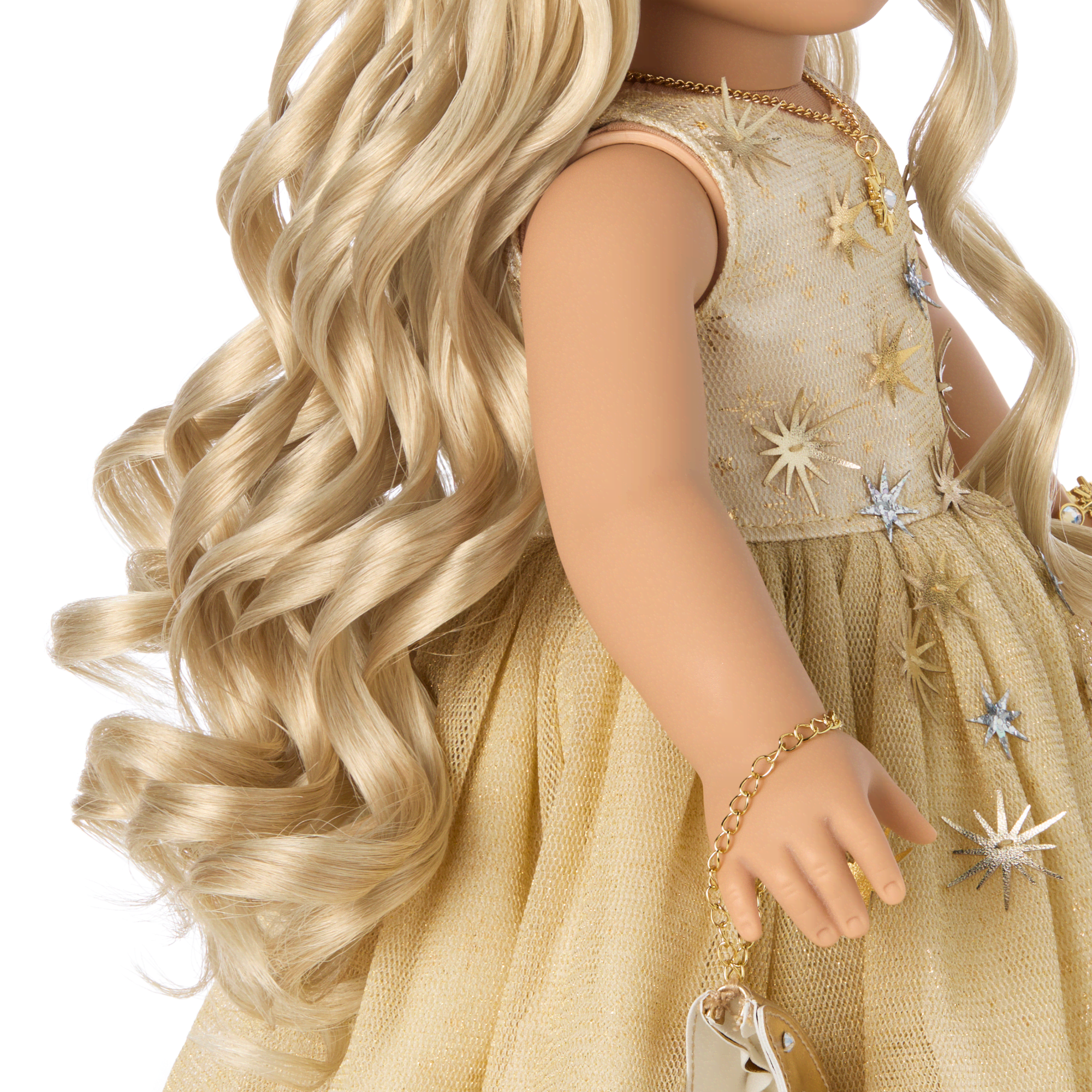 American Girl® 2025 Glimmering Gold™ Holiday Collector Doll