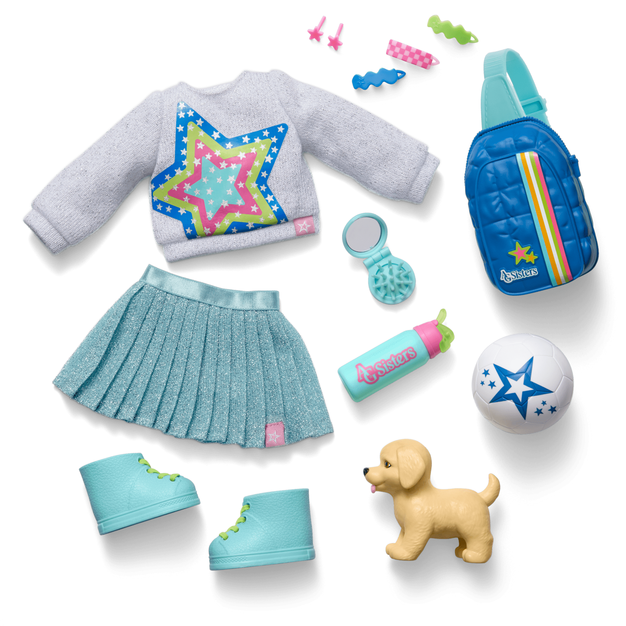 AG Sisters™ Jozette™ Doll, Book & Doll Carrier