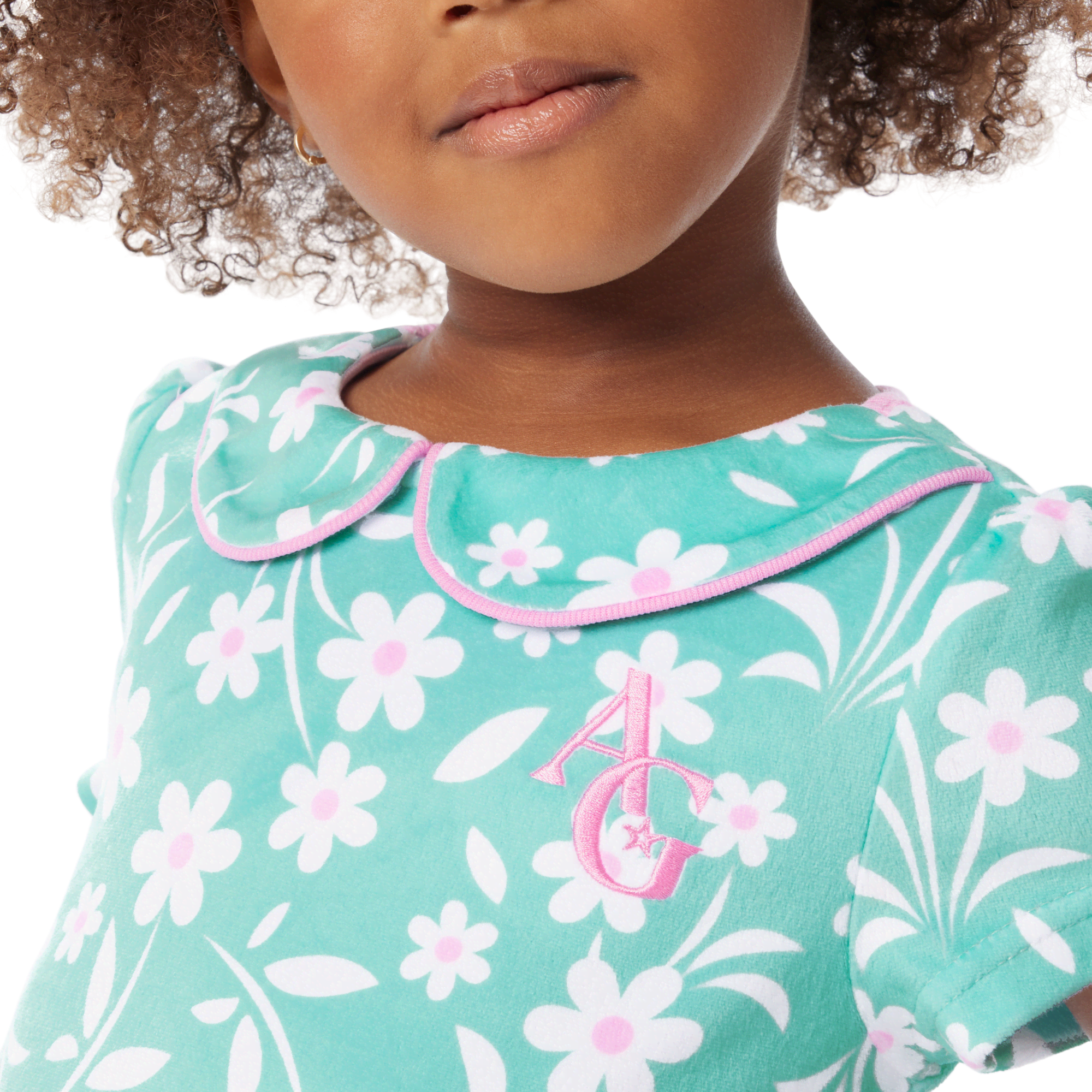 Flower Fun PJs for Little Girls & Bitty Baby® Dolls