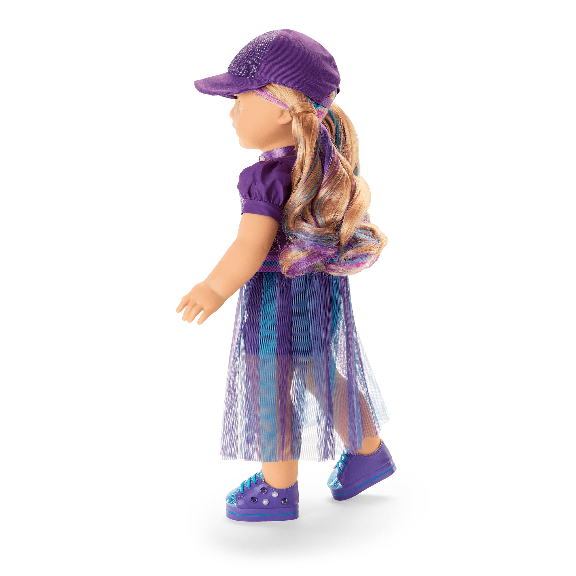 June Exquisite Alexandrite Outfit for 18-inch Dolls