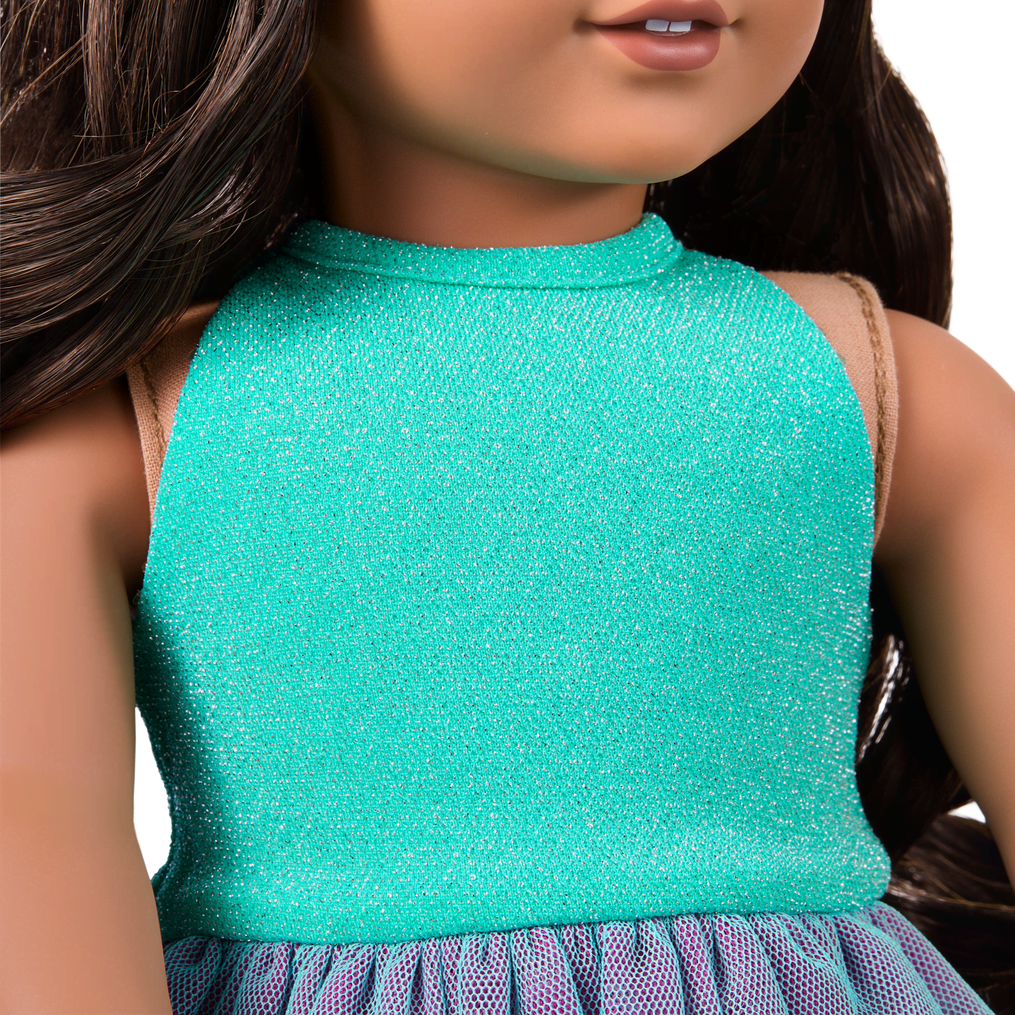 Glam Shimmering Ocean Outfit for 18-inch Dolls