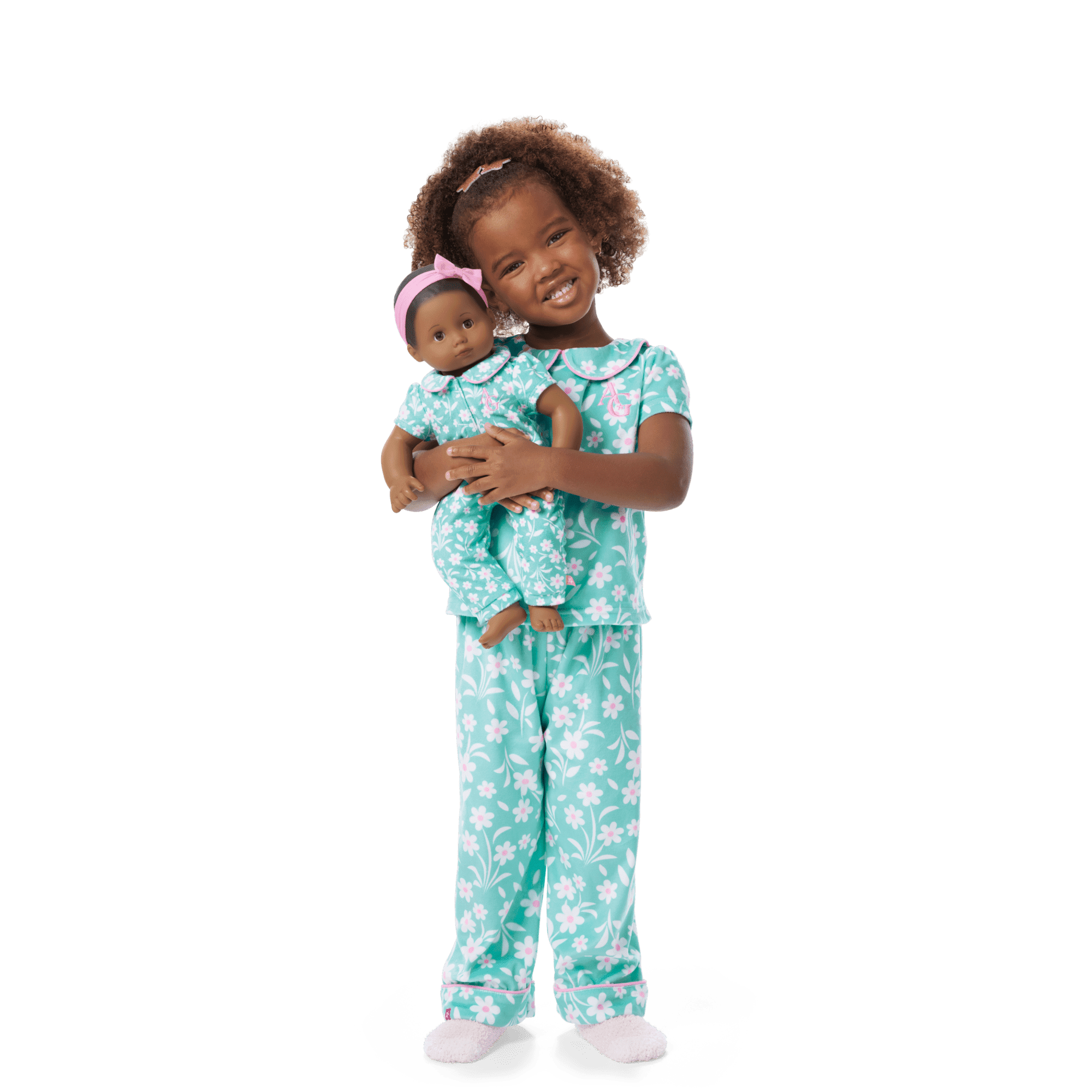 Flower Fun PJs for Little Girls (Bitty Baby®)