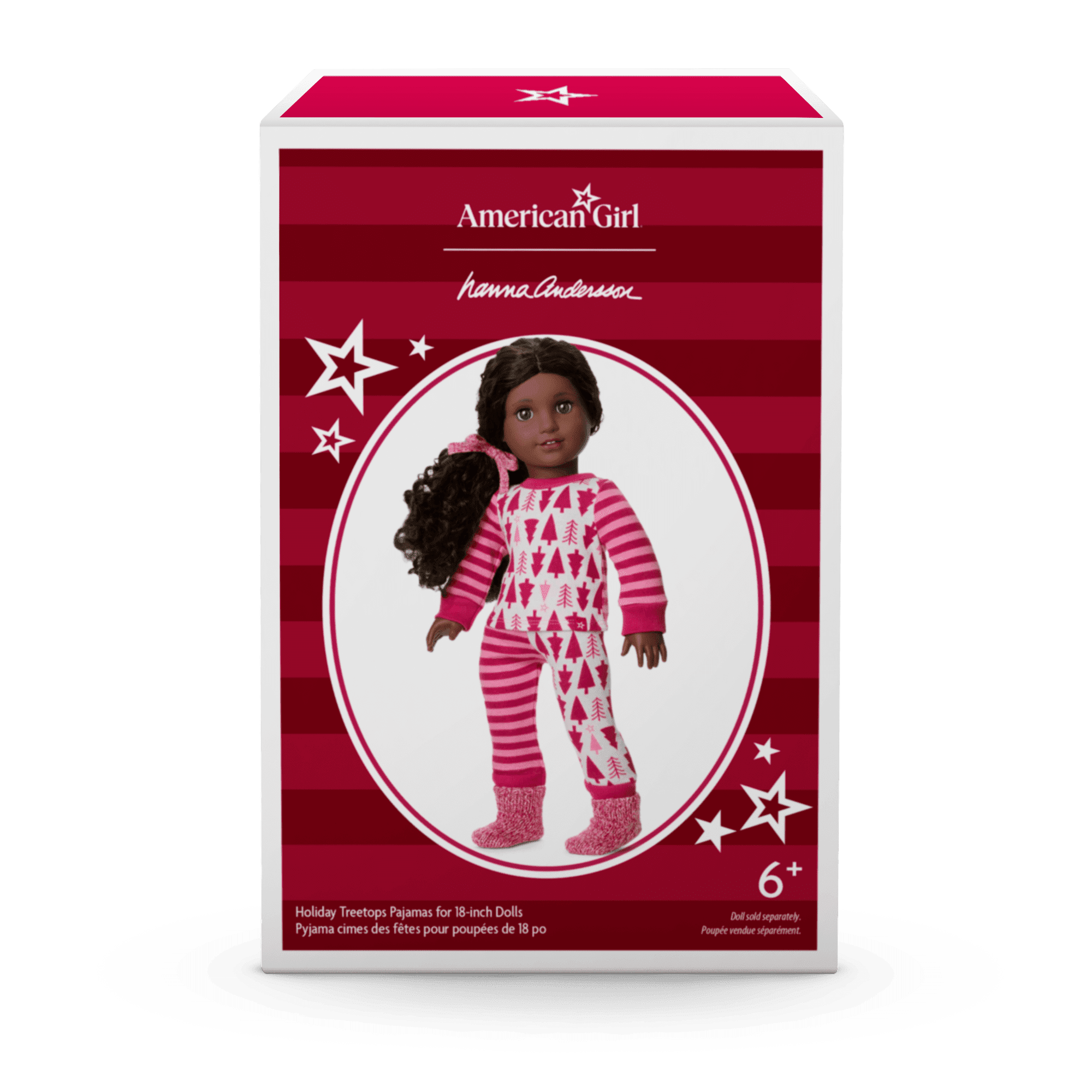 American Girl® x Hanna Andersson Holiday Treetops Pajamas for 18-inch Dolls