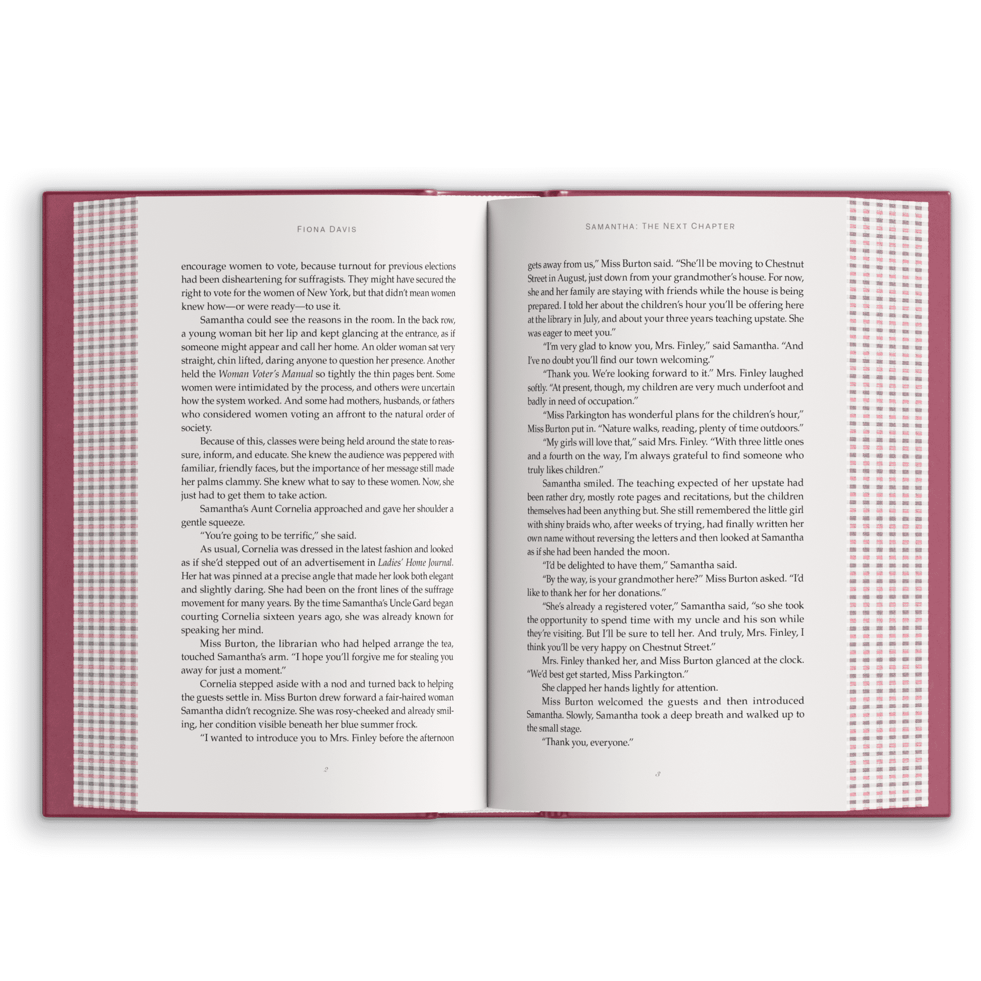 Samantha: The Next Chapter Hardcover Book