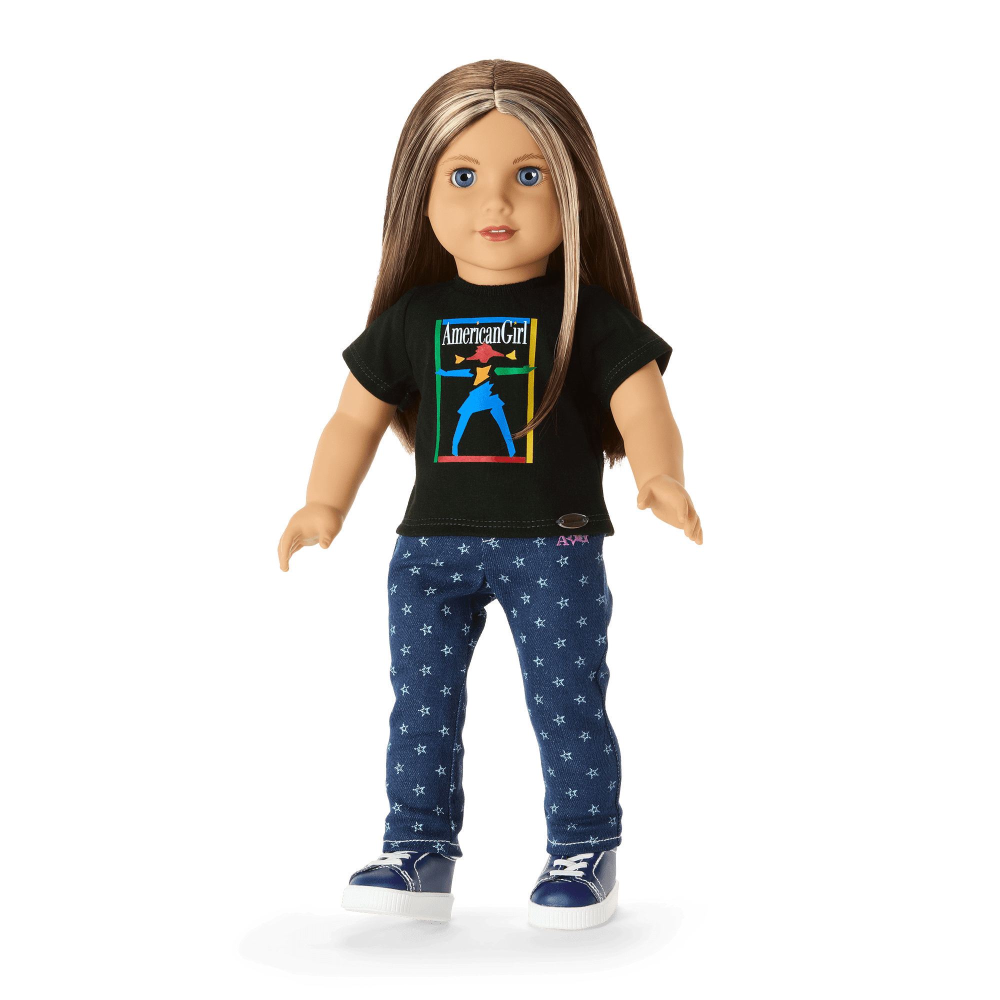 American Girl Today Tee for 18 inch Dolls Historical Characters