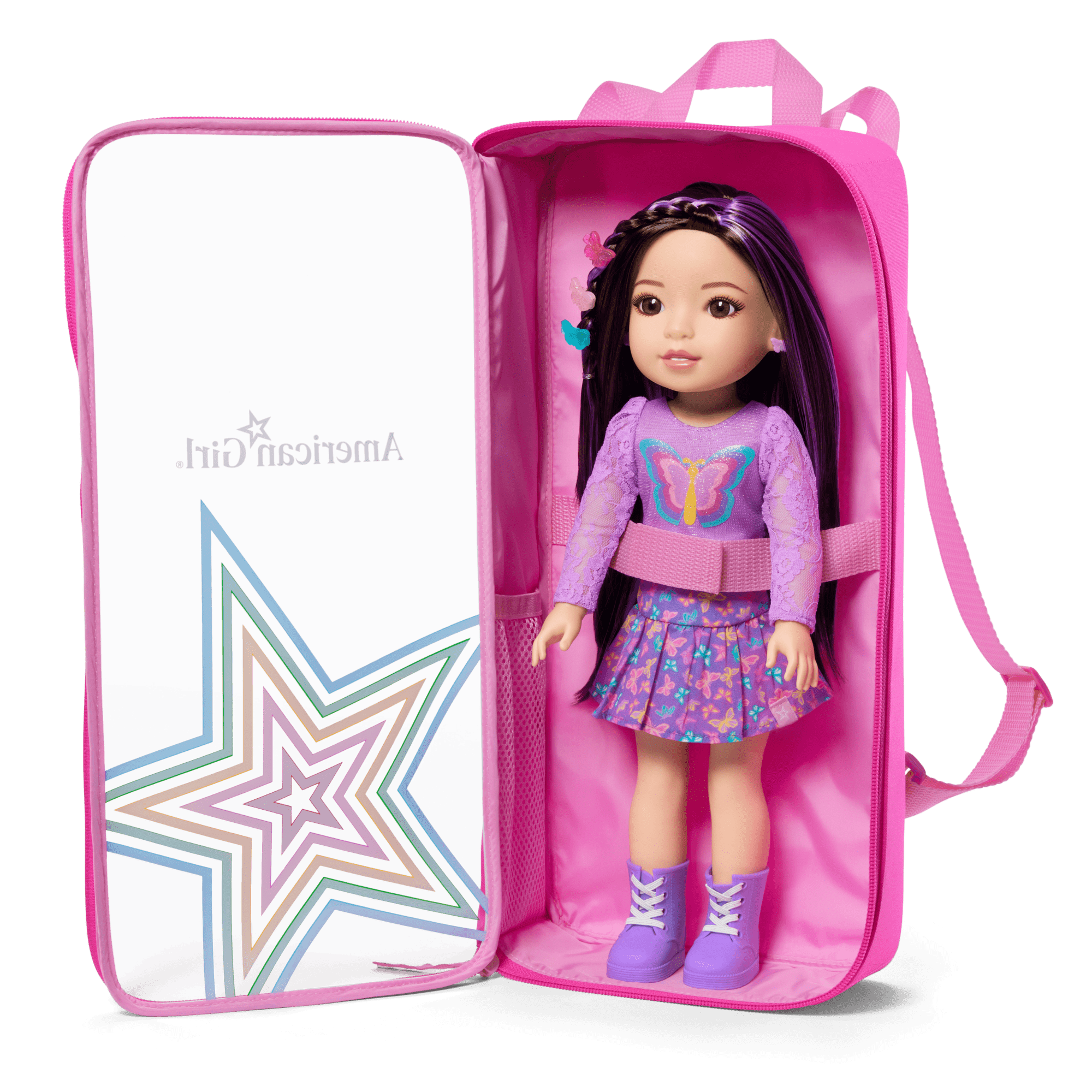 AG Sisters™ Jozette™ Doll, Book & Doll Carrier