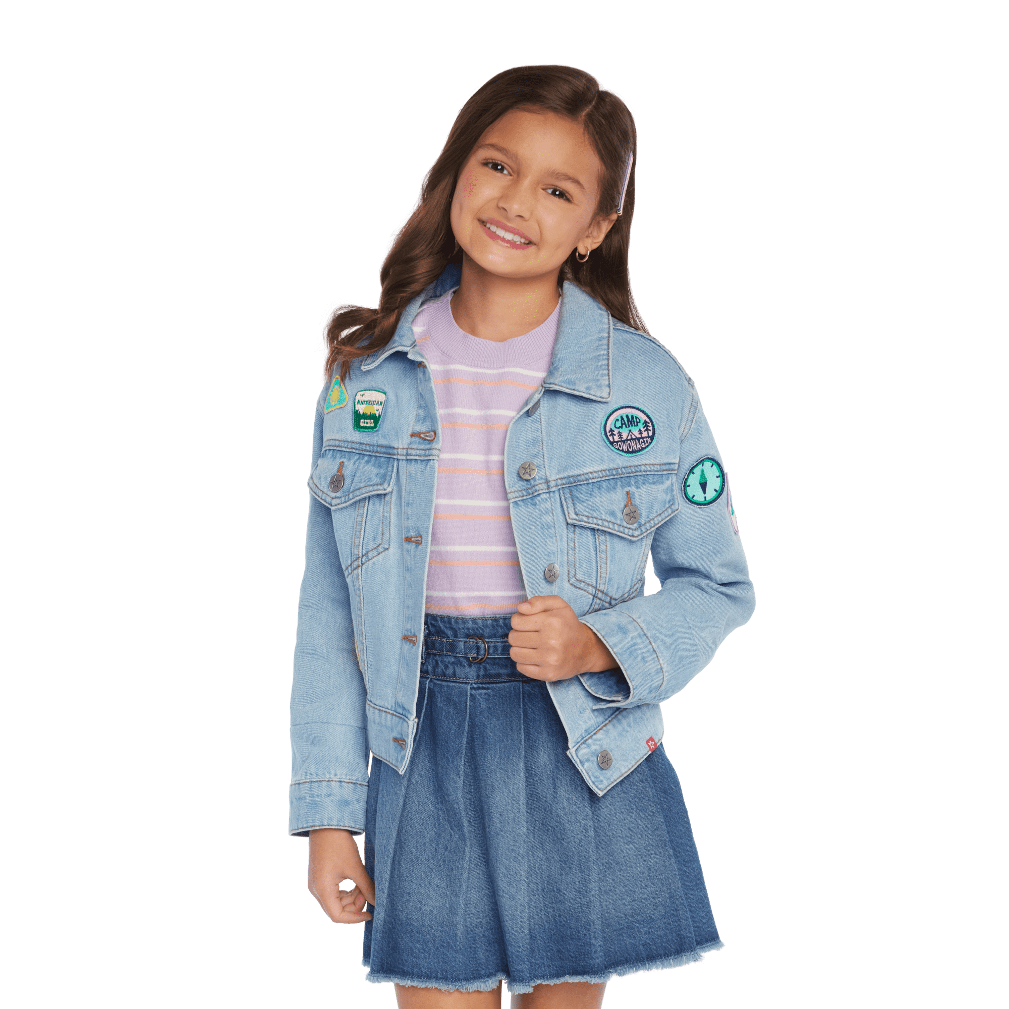 Daisy Davenport’s™ Jean Jacket Bundle for Girls & 18-inch Dolls (Girl of the Year™ 2027)