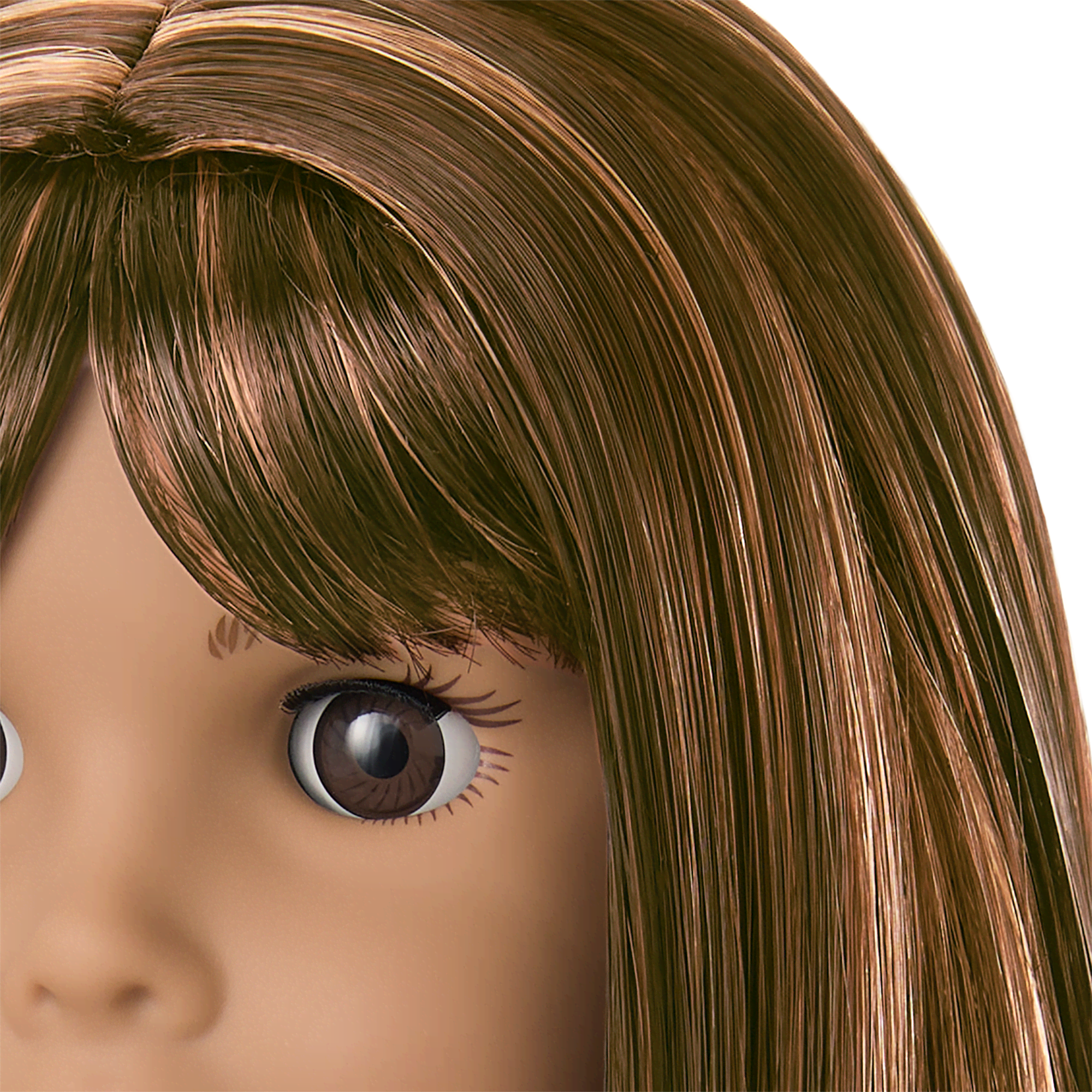 Truly Me™ 18-inch Doll #122 with straight dark-brown hair
