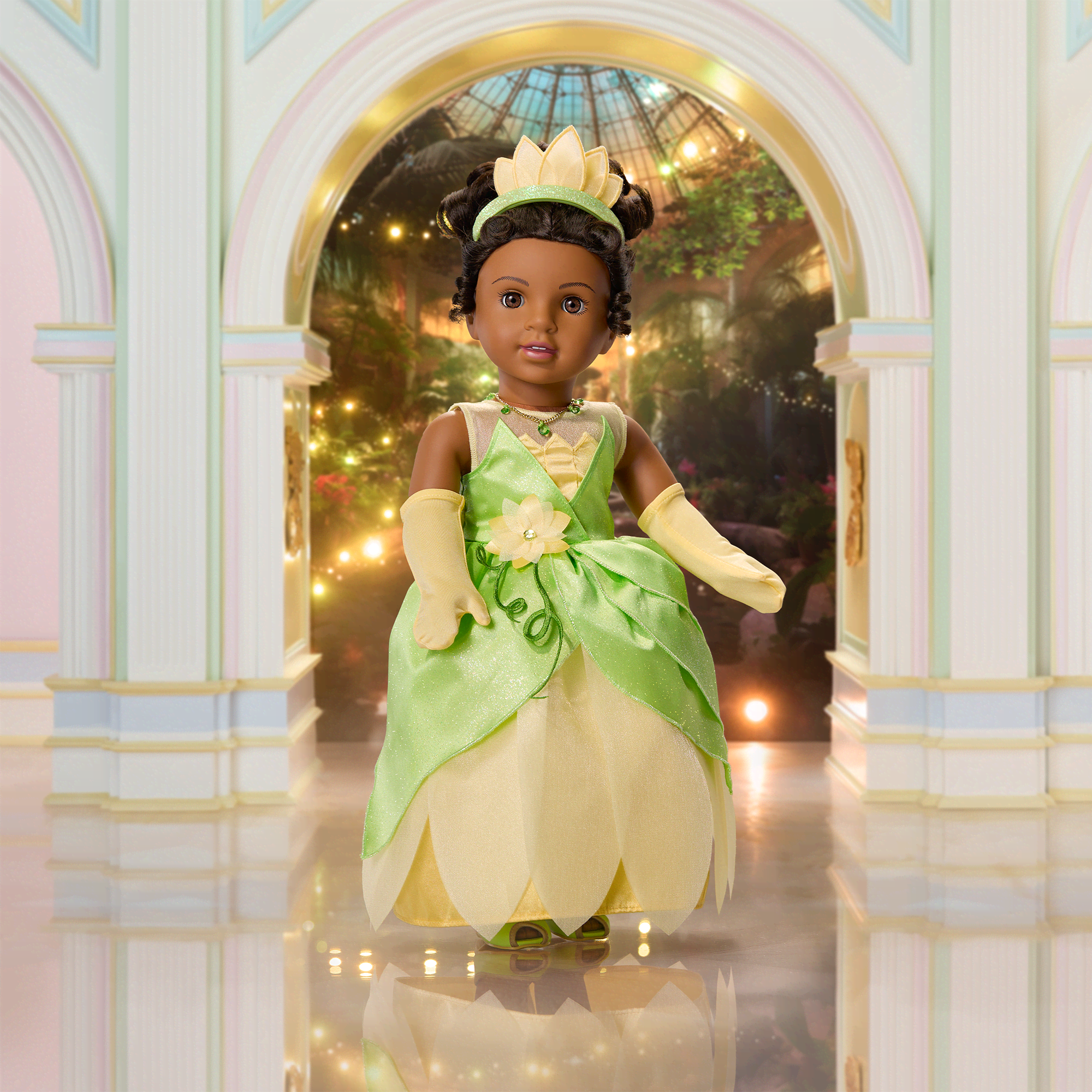 Princess tiana baby doll clearance