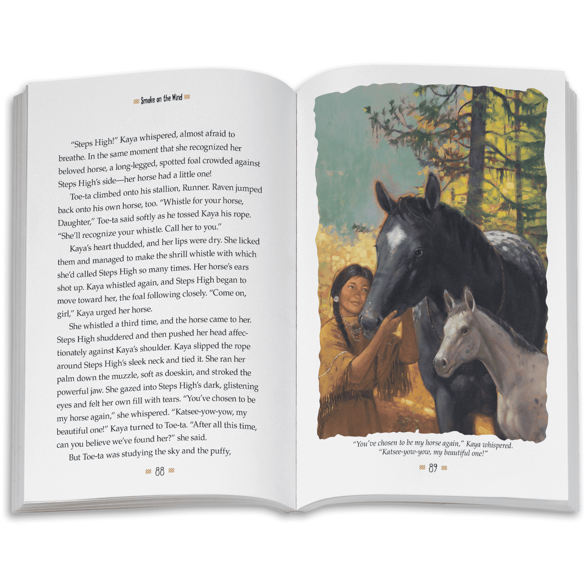 Smoke in the Wind: Kaya Book 2  (Historical Characters)